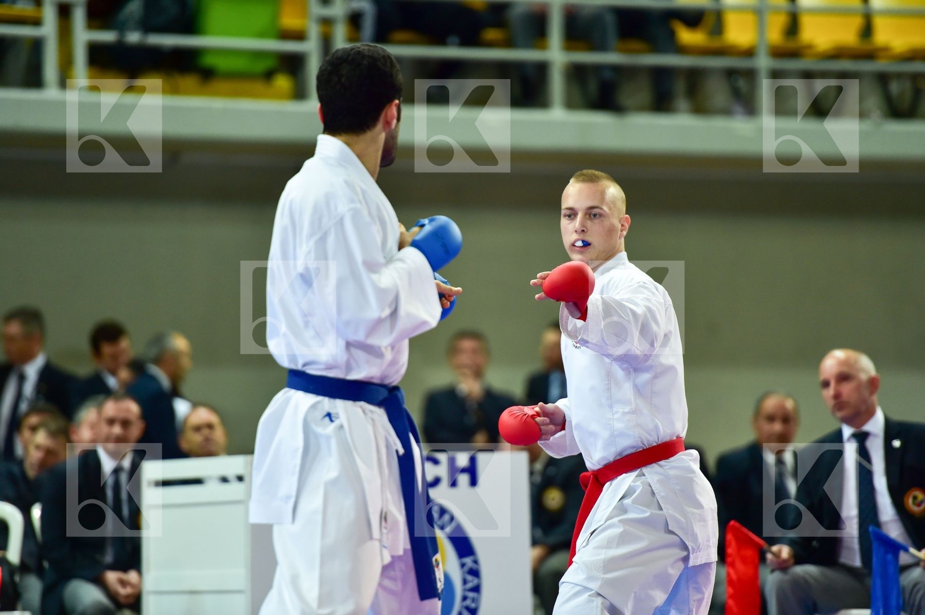 -84 Kg Aktas Ugur Budo Nord Denmark Korte Kevin Kumite Male Turk