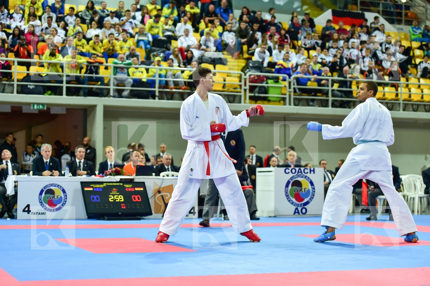 +84 Kg Barac Filip Croatia Kumite Lardy Tyron-Darnell Male Nethe