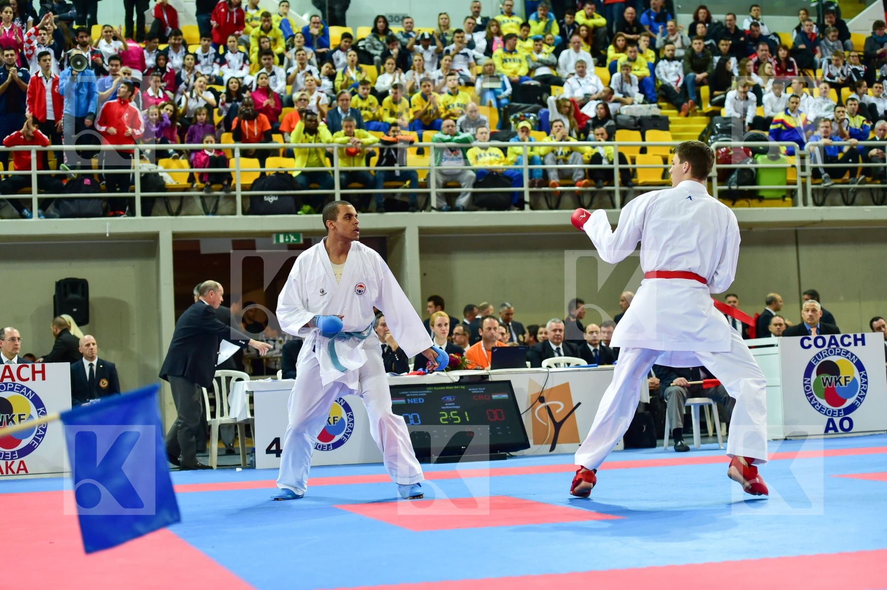 +84 Kg Barac Filip Croatia Kumite Lardy Tyron-Darnell Male Nethe