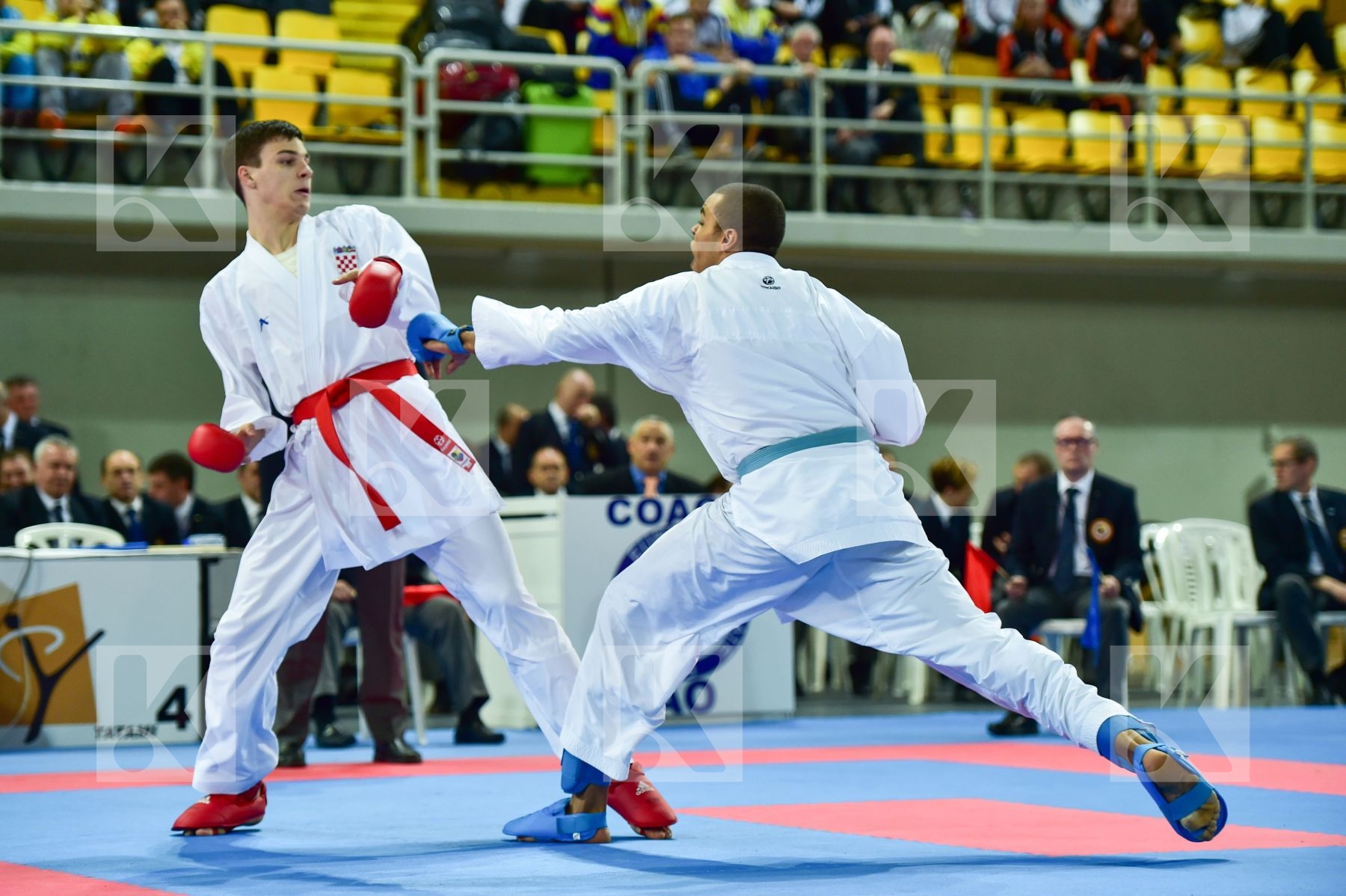+84 Kg Barac Filip Croatia Kumite Lardy Tyron-Darnell Male Nethe