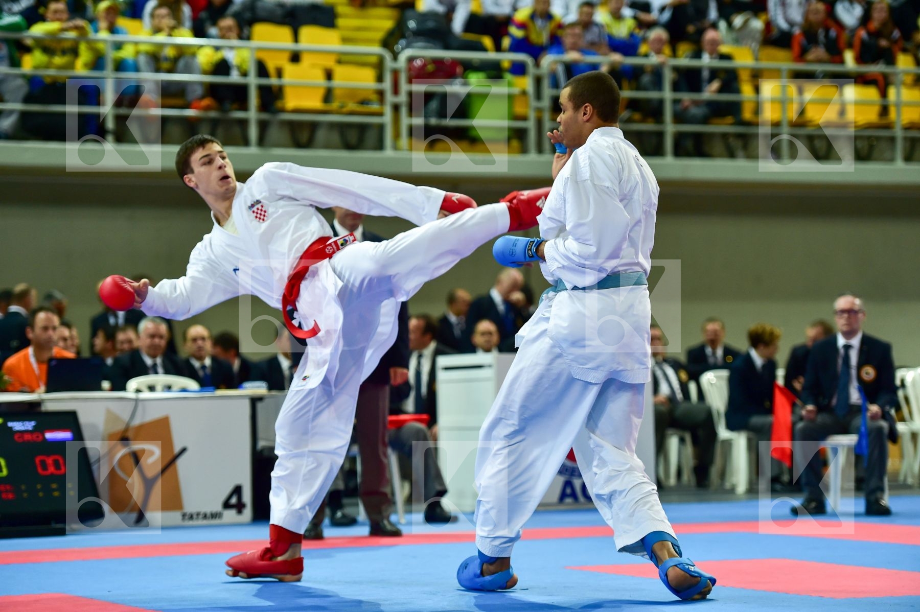 +84 Kg Barac Filip Croatia Kumite Lardy Tyron-Darnell Male Nethe