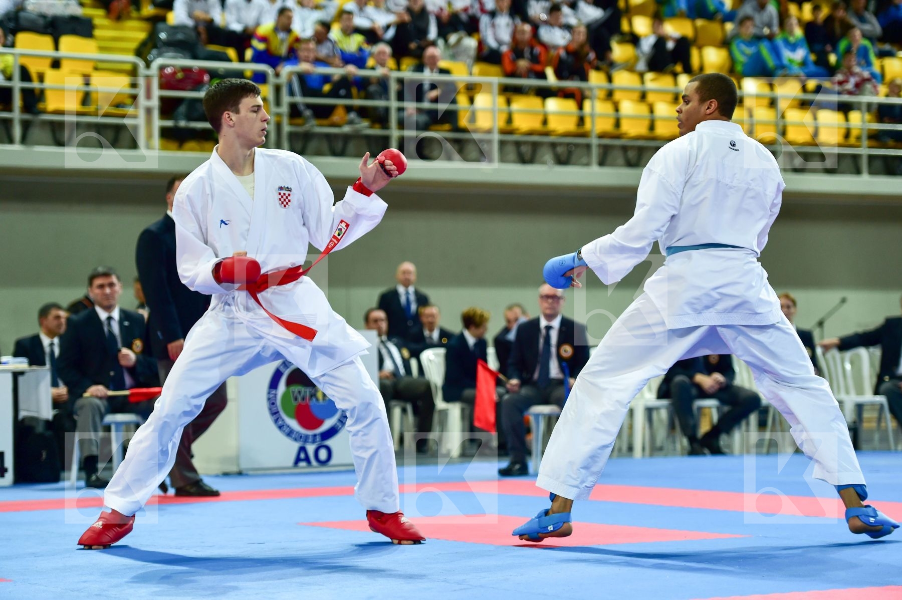 +84 Kg Barac Filip Croatia Kumite Lardy Tyron-Darnell Male Nethe