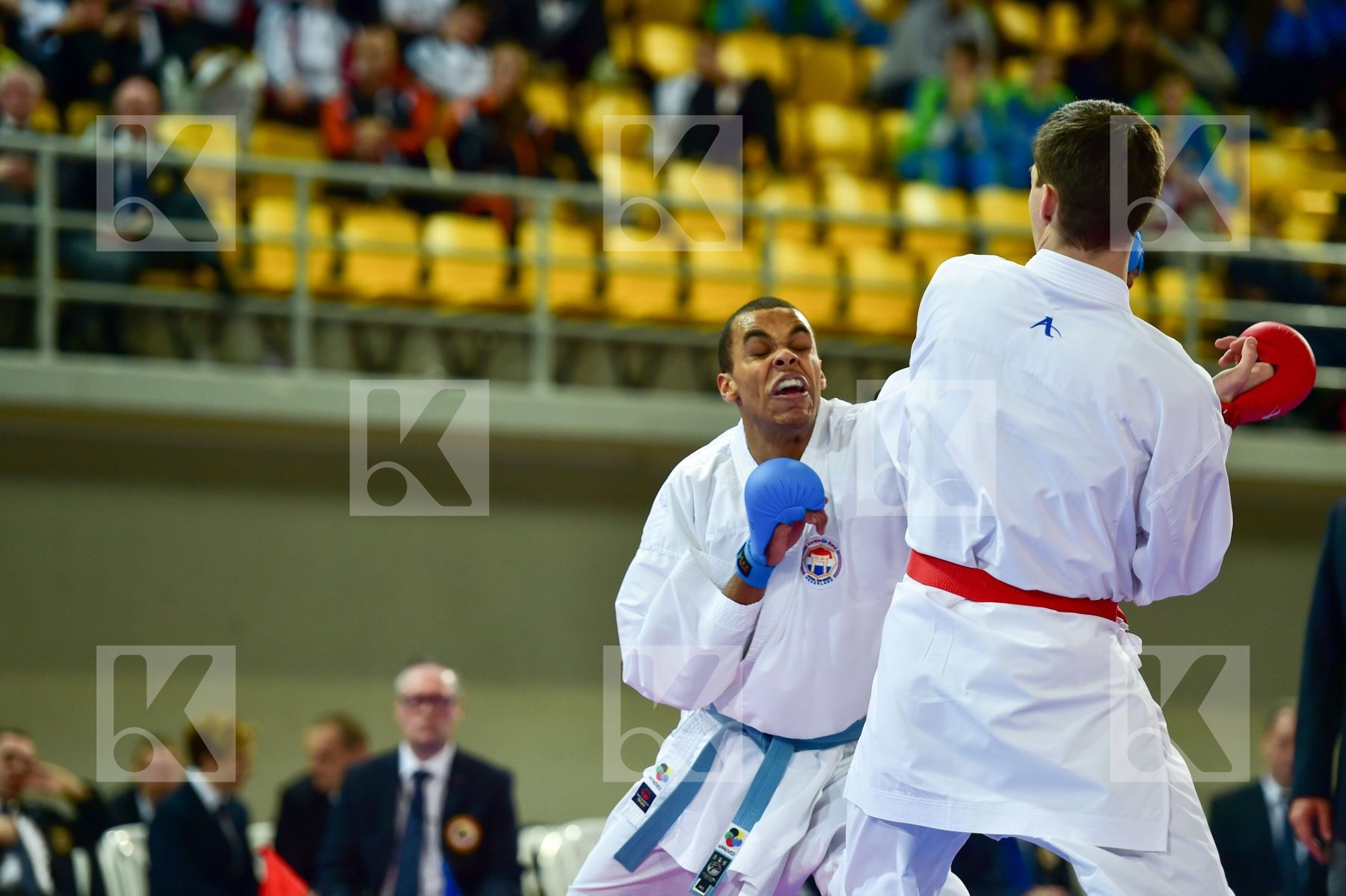 +84 Kg Barac Filip Croatia Kumite Lardy Tyron-Darnell Male Nethe