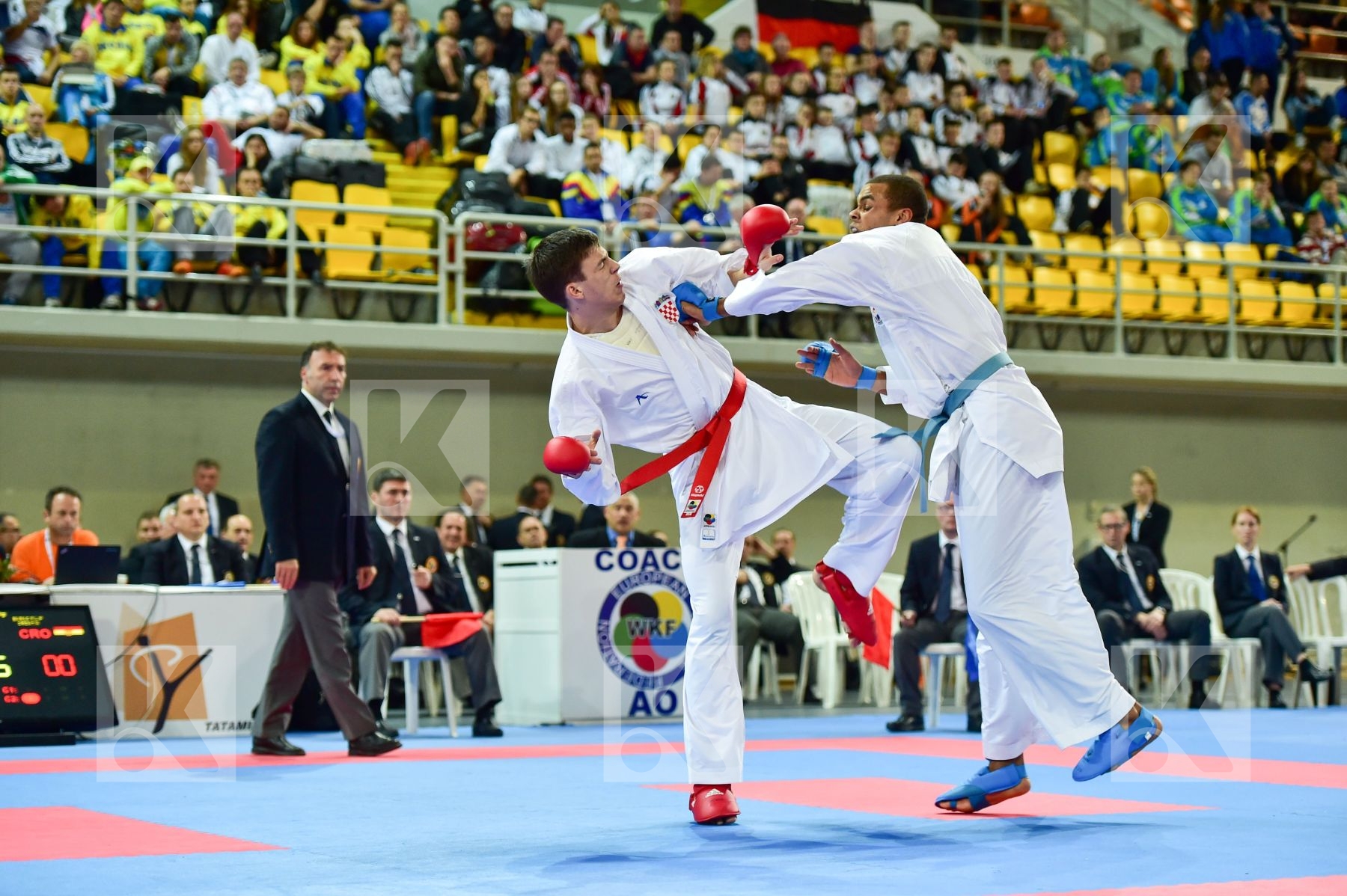 +84 Kg Barac Filip Croatia Kumite Lardy Tyron-Darnell Male Nethe
