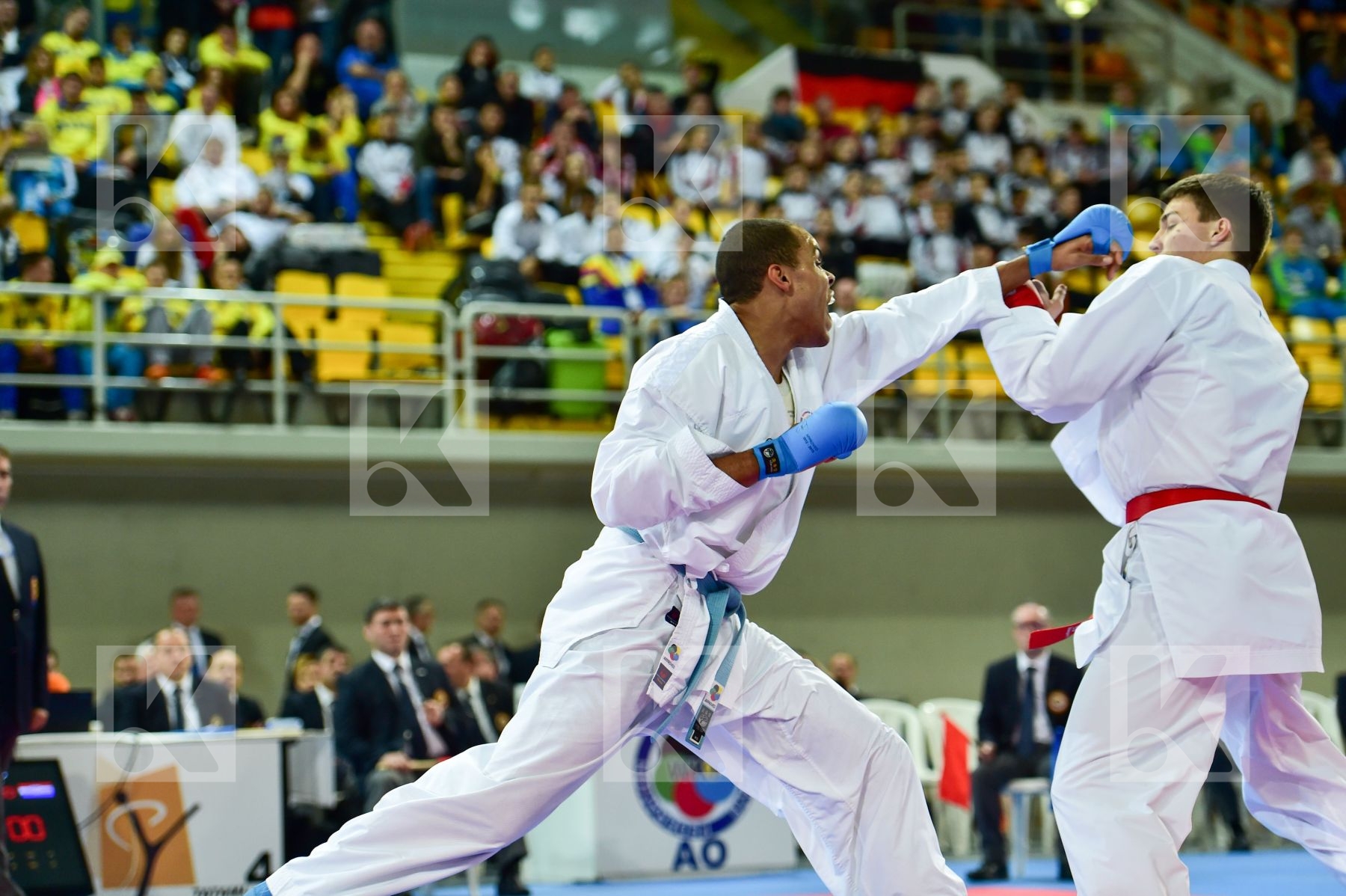 +84 Kg Barac Filip Croatia Kumite Lardy Tyron-Darnell Male Nethe