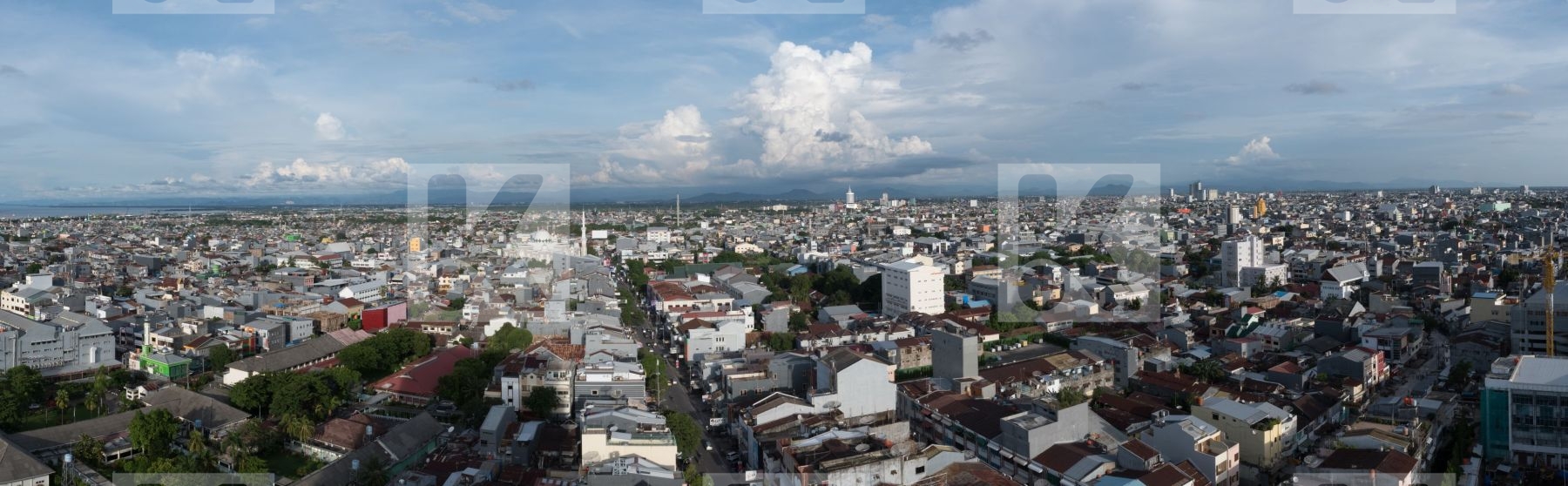 City of Makassar panoramic