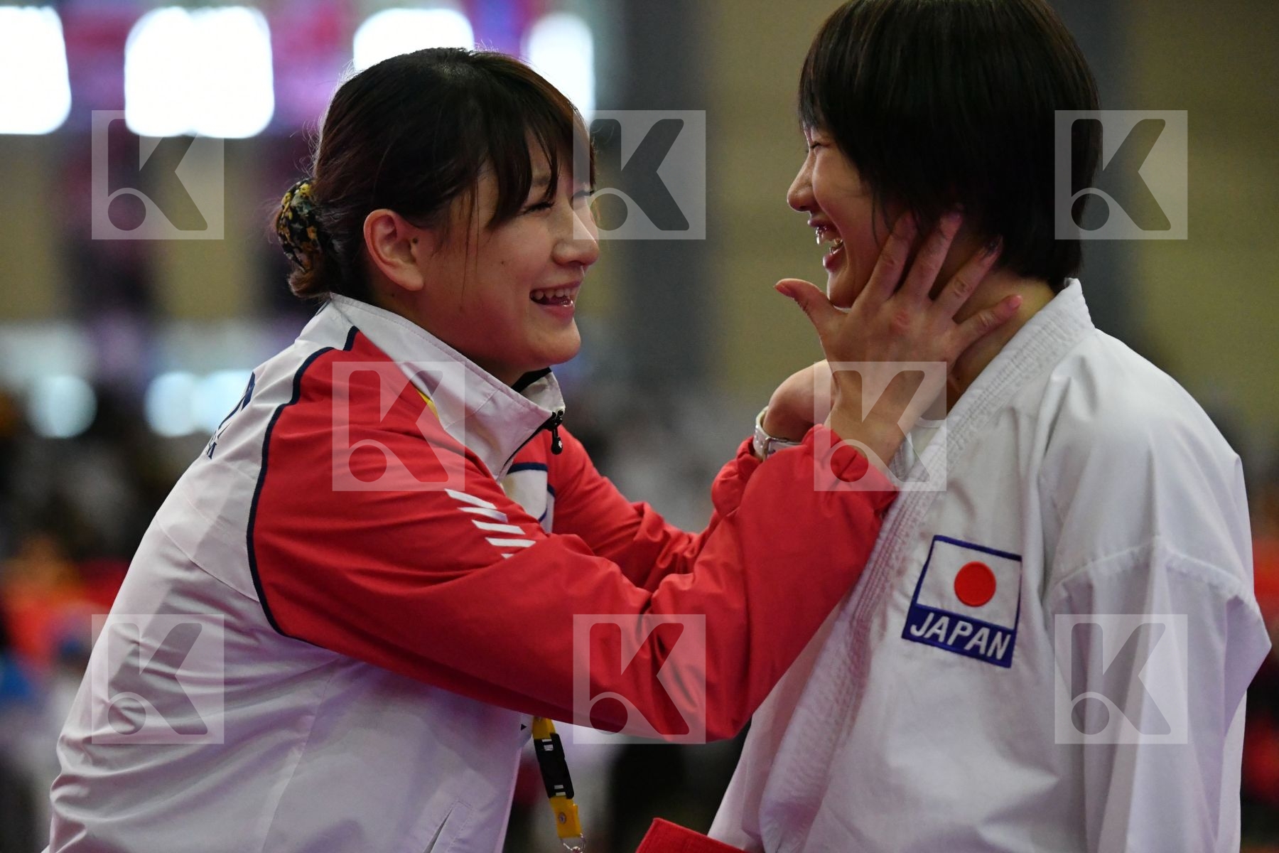 Cadet Kumite Female -47 Kg coach Hosoi Hana Japan