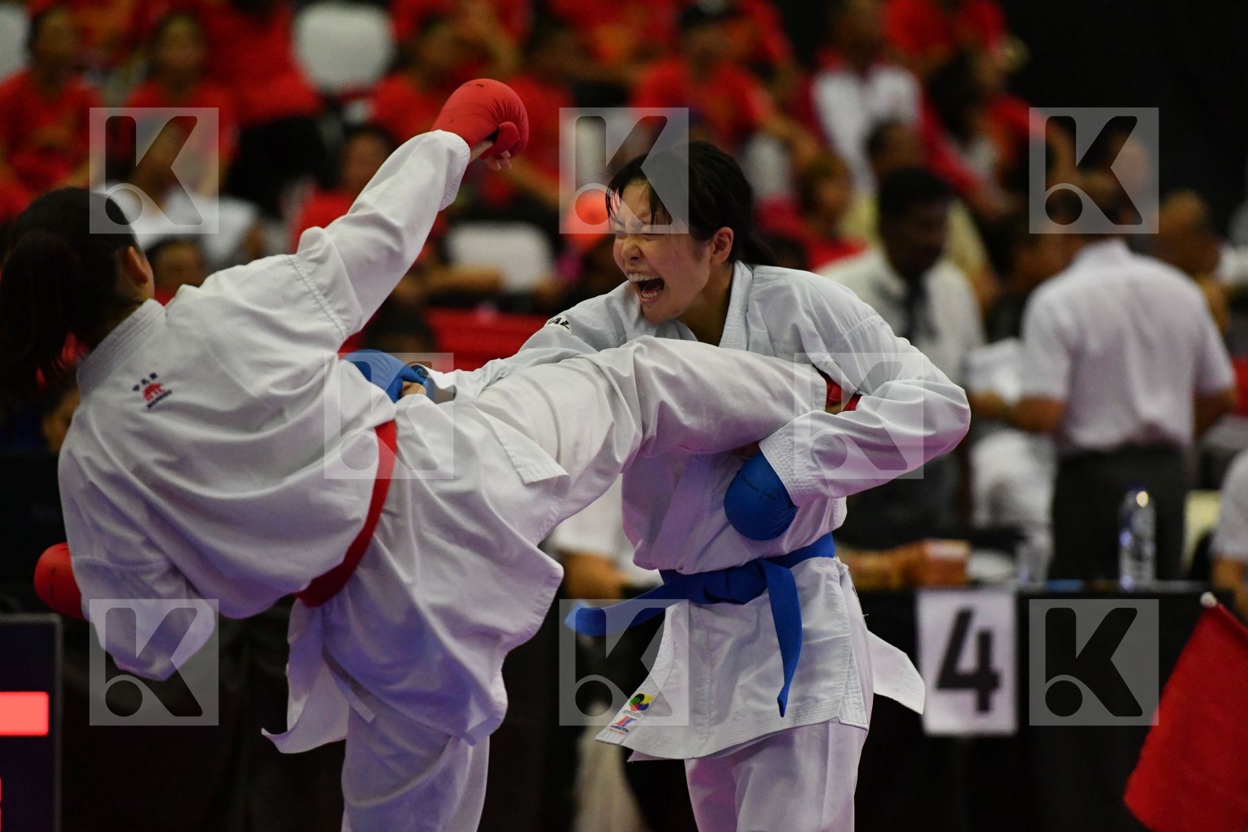 China Ding Jiamei Fukigami Mami Japan Junior Kumite Female -53 K
