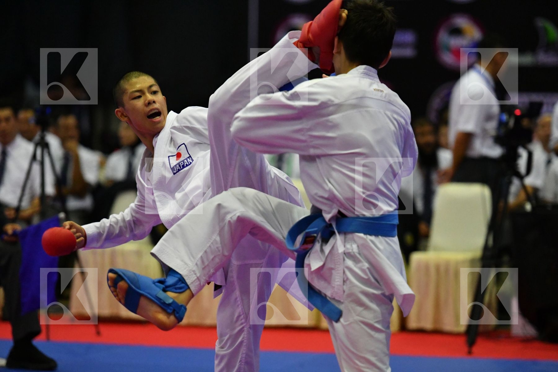 Cadet Kumite Male -52 Kg Japan Kazakhstan Marat Azamat Sakai Ken