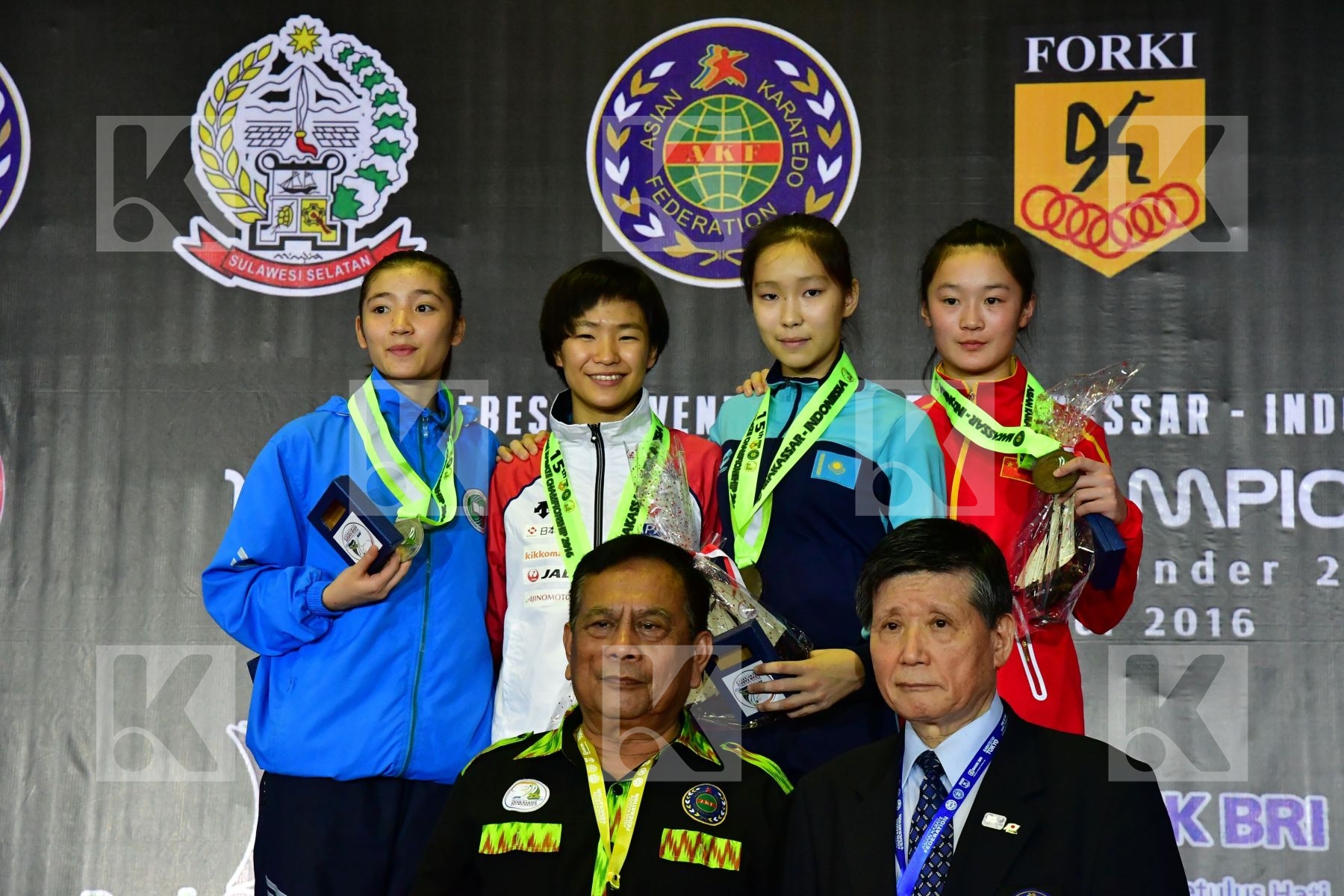 Cadet Kumite Female -54 Kg China Duisenbay Amangul Fujita Ruri J