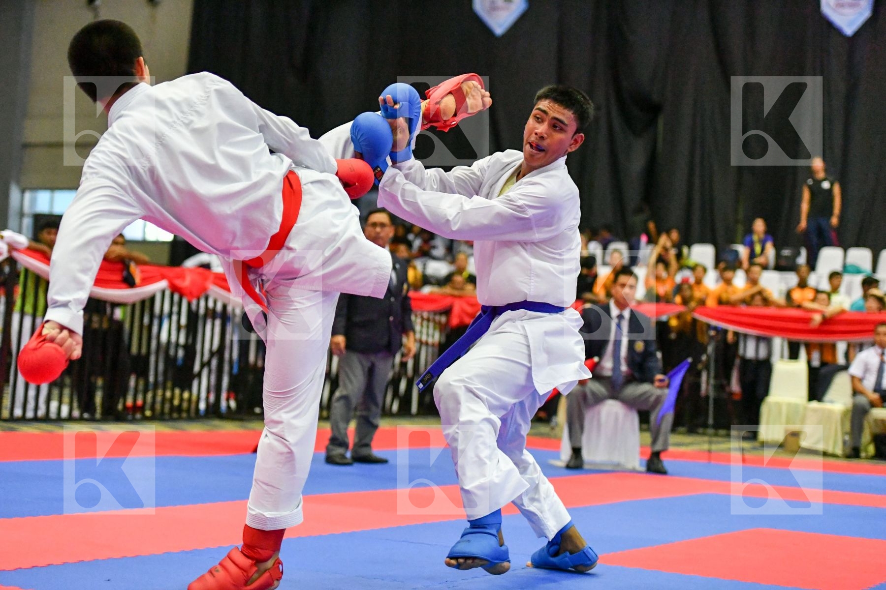 Japan Junior Kumite Male -76 Kg Malaysia Sakiyama Yusei Selvakum