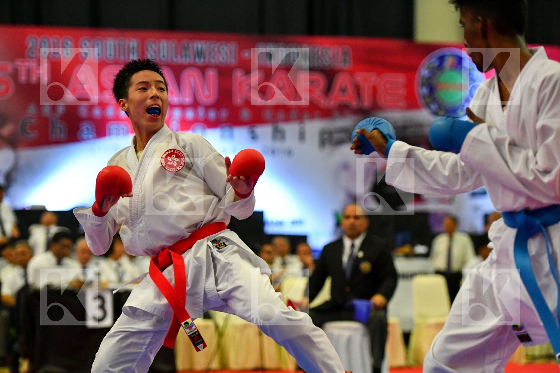 Chau Ka Him Hong Kong Junior Kumite Male -55 Kg Malaysia Shanmug