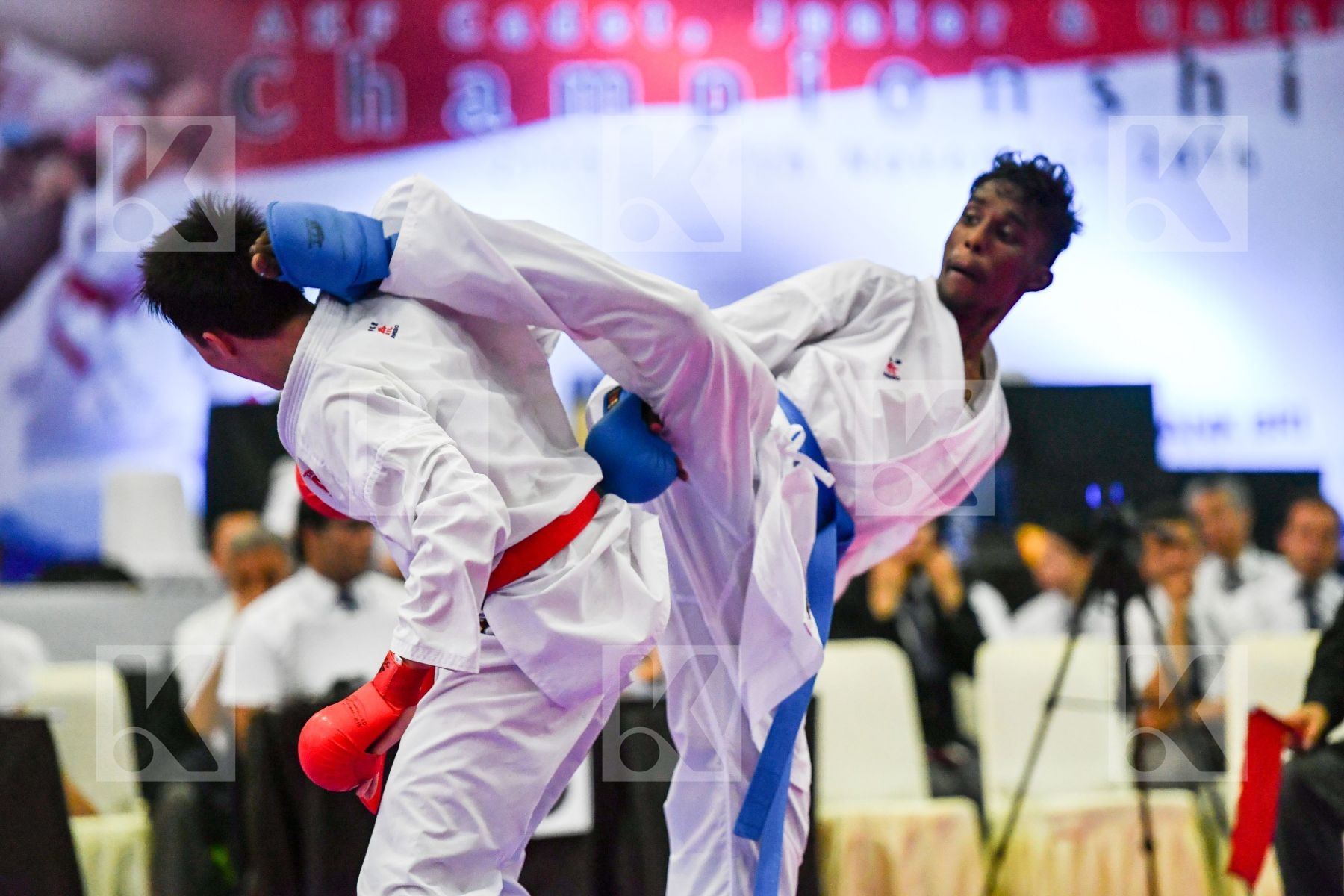 Chau Ka Him Hong Kong Junior Kumite Male -55 Kg Malaysia Shanmug