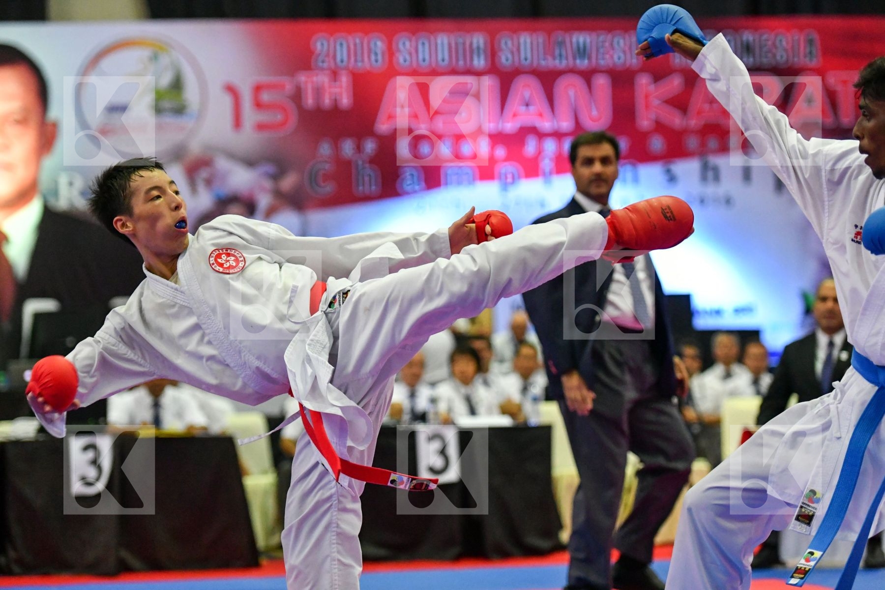 Chau Ka Him Hong Kong Junior Kumite Male -55 Kg Malaysia Shanmug
