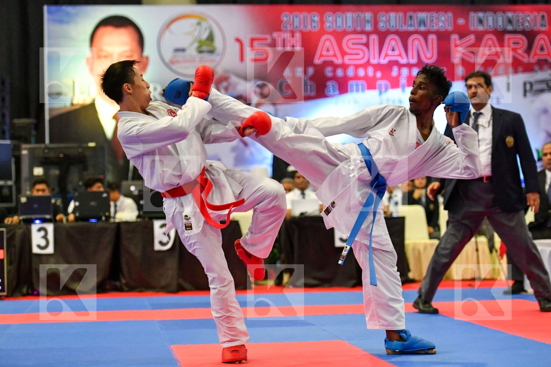Chau Ka Him Hong Kong Junior Kumite Male -55 Kg Malaysia Shanmug