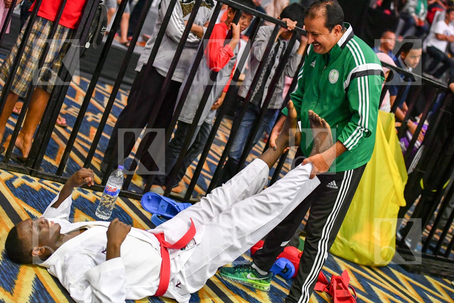 coach Hamedi Tareg Saudi Arabia U21 Kumite Male 84+ Kg