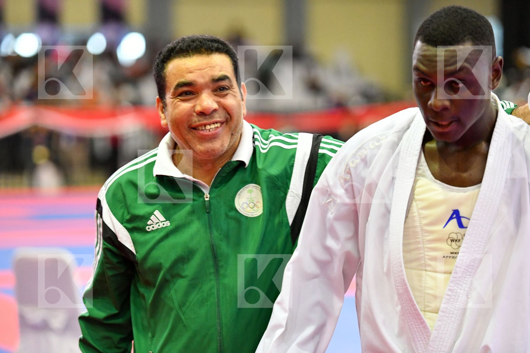 coach Hamedi Tareg Saudi Arabia U21 Kumite Male 84+ Kg
