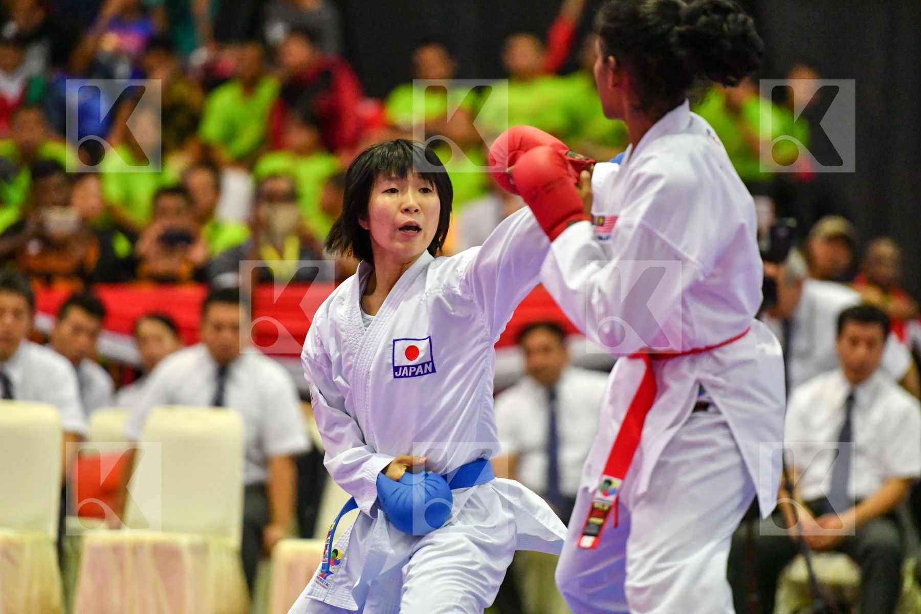 Chandran Shamalarani Japan Malaysia Miyahara Miho U21 Kumite Fem