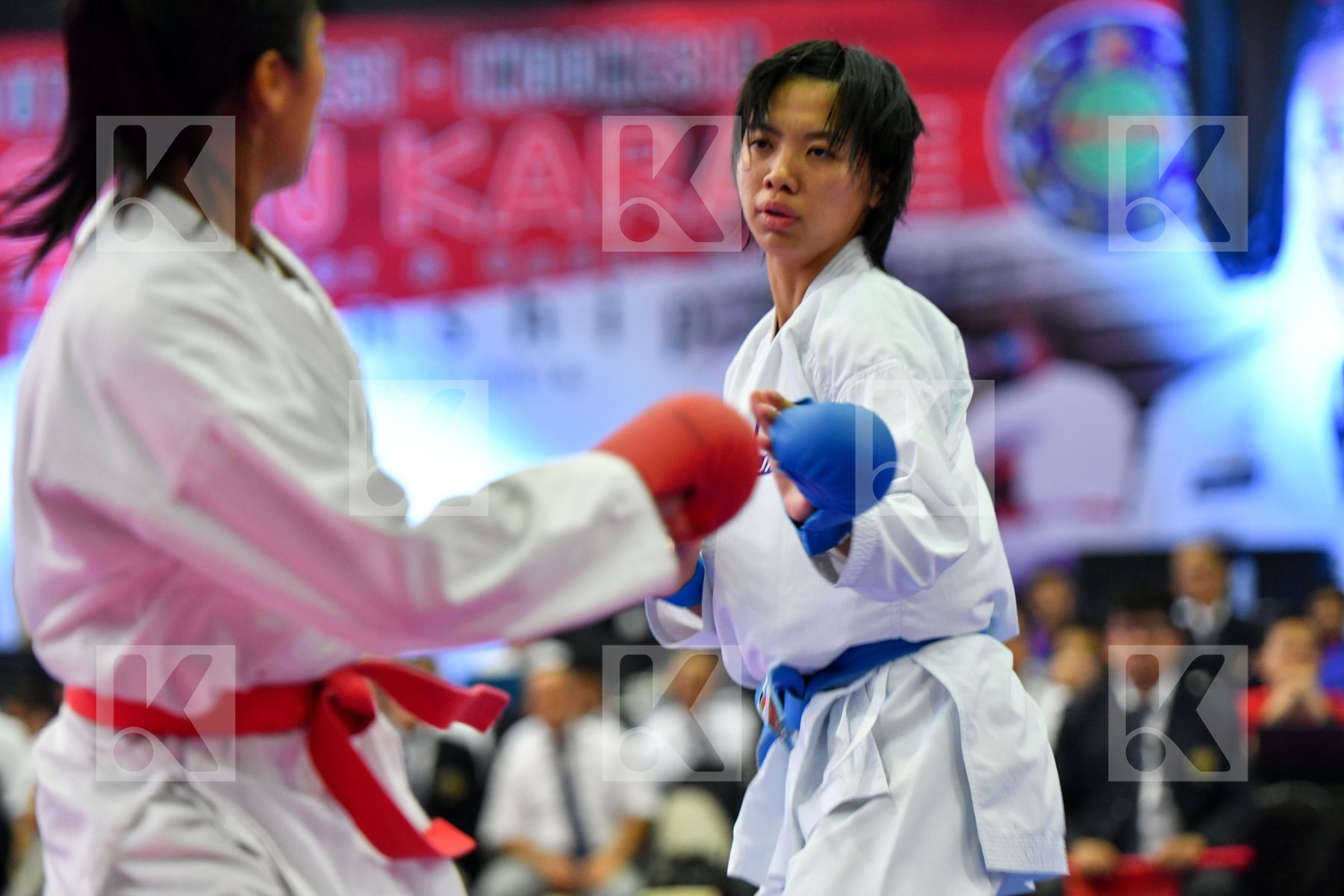 Japan Kikuchi Mizuki Nguyen Thi Viet Trinh U21 Kumite Female -68