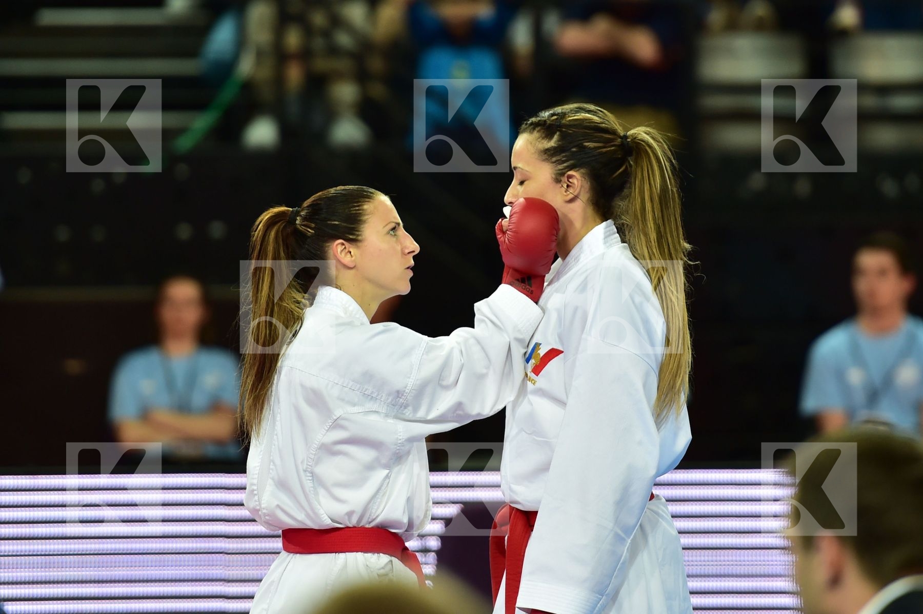 Ait Ibrahim Nadege france kumite Recchia Alexandra team