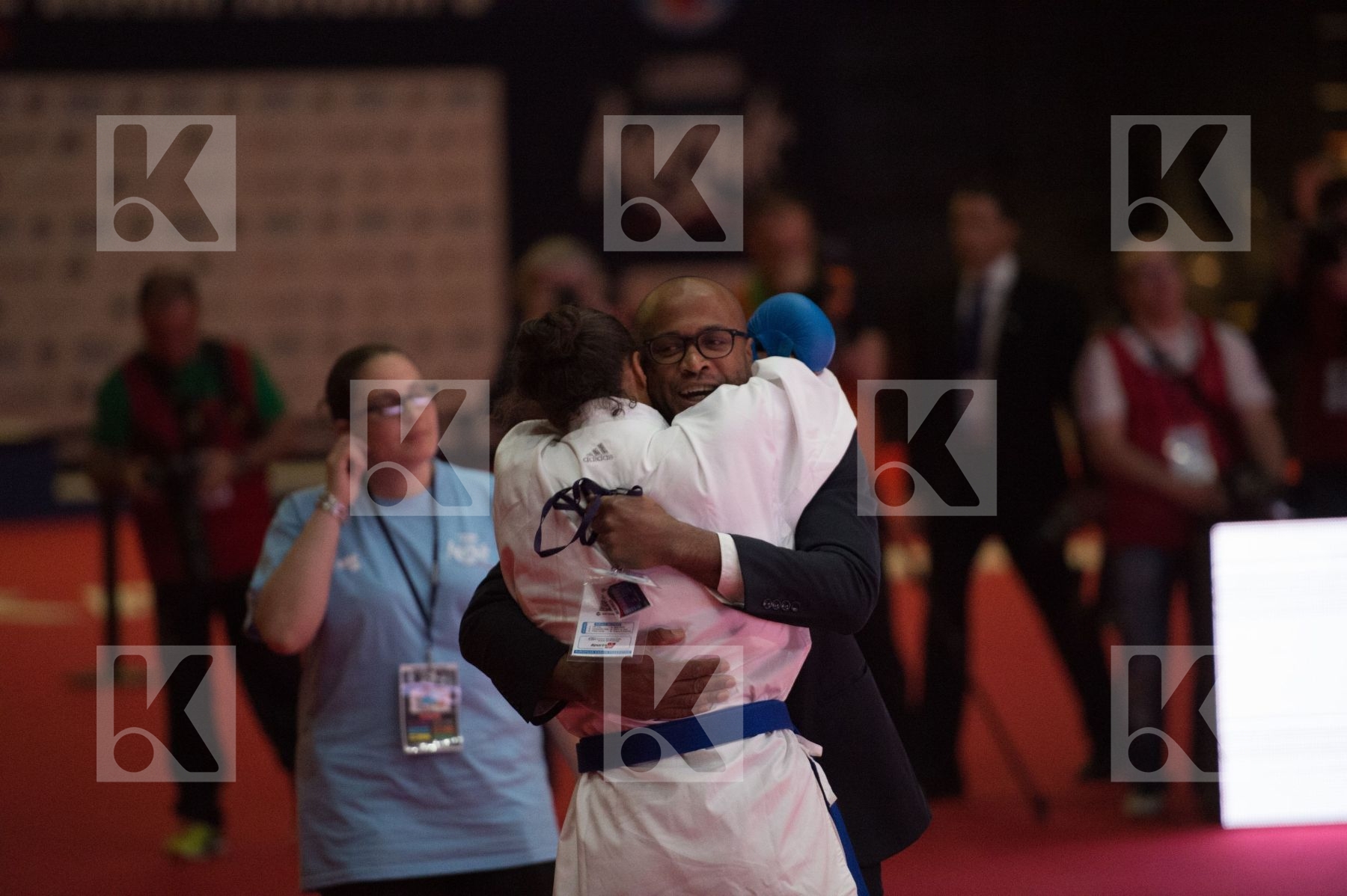68+ Kg Female final Finland Florentin Anne Laure france kumite K