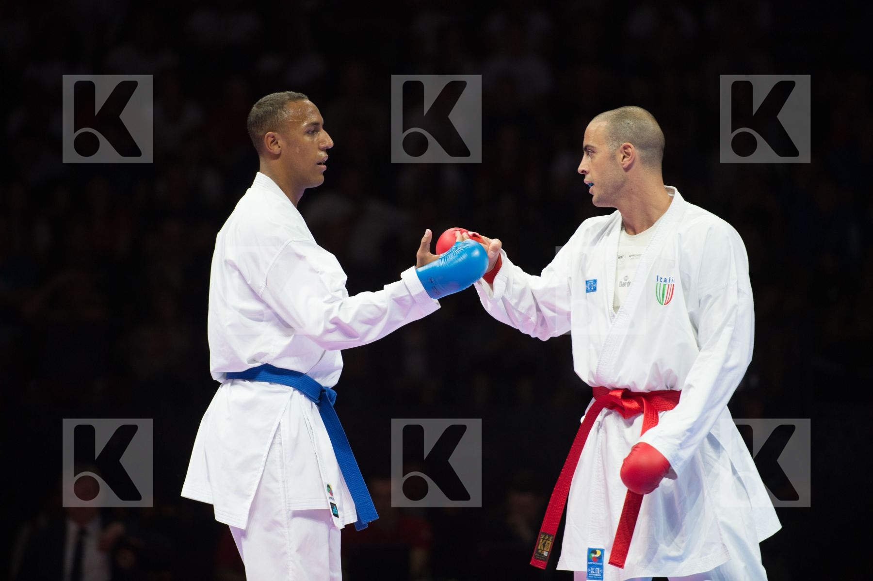 84+ Kg final Germany Horne Jonathan italy kumite Male Maniscalco