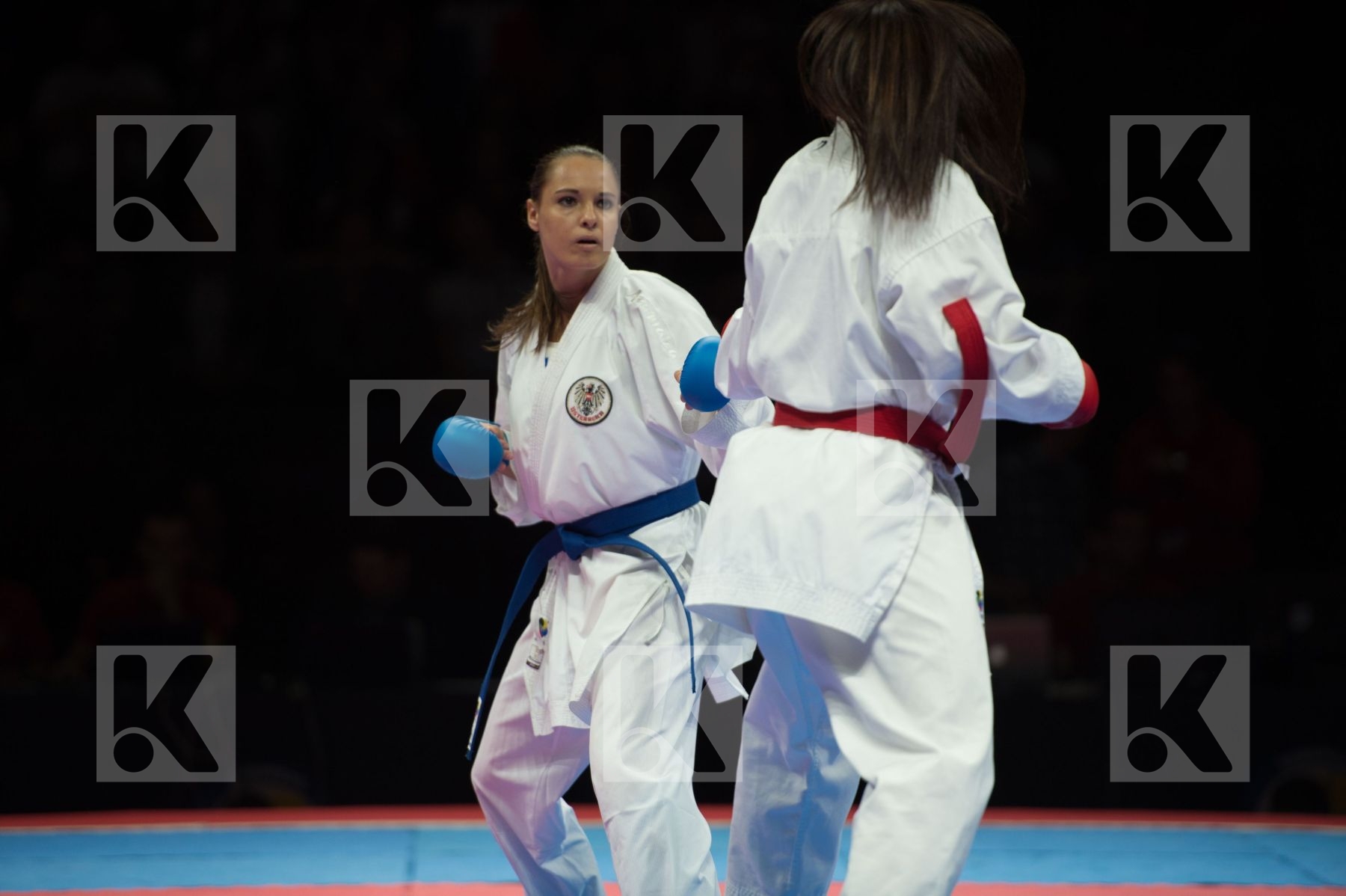Austria Buchinger Alisa Female Kumite -68 Kg final Quirici Elena