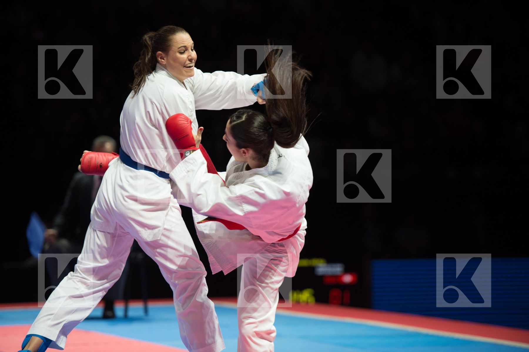 Austria Buchinger Alisa Female Kumite -68 Kg final Quirici Elena