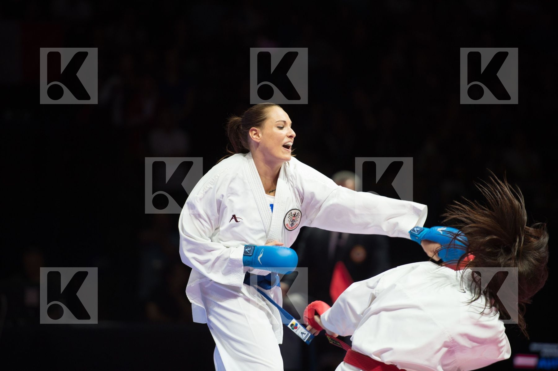 Austria Buchinger Alisa Female Kumite -68 Kg final Quirici Elena