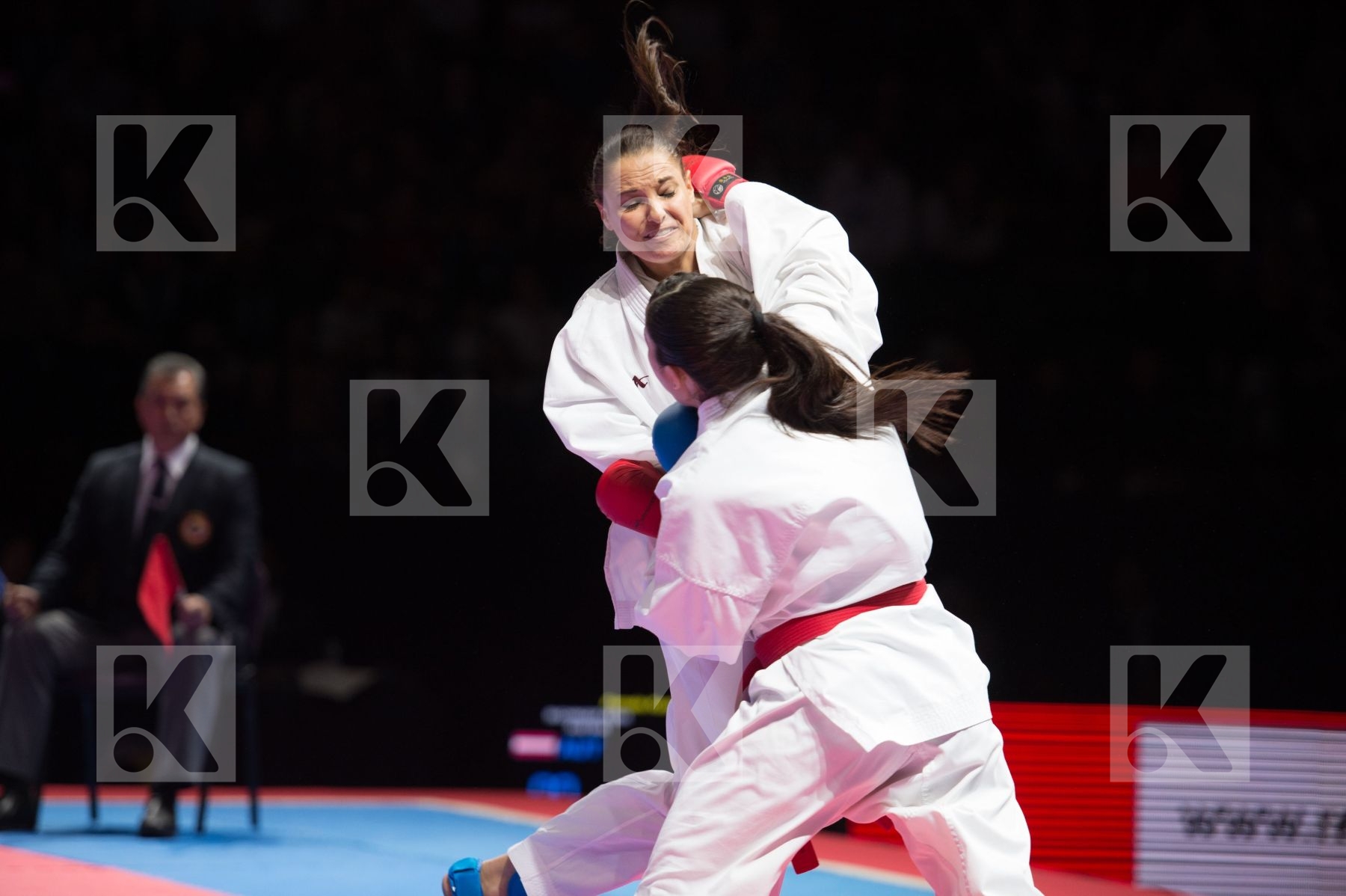 Austria Buchinger Alisa Female Kumite -68 Kg final Quirici Elena