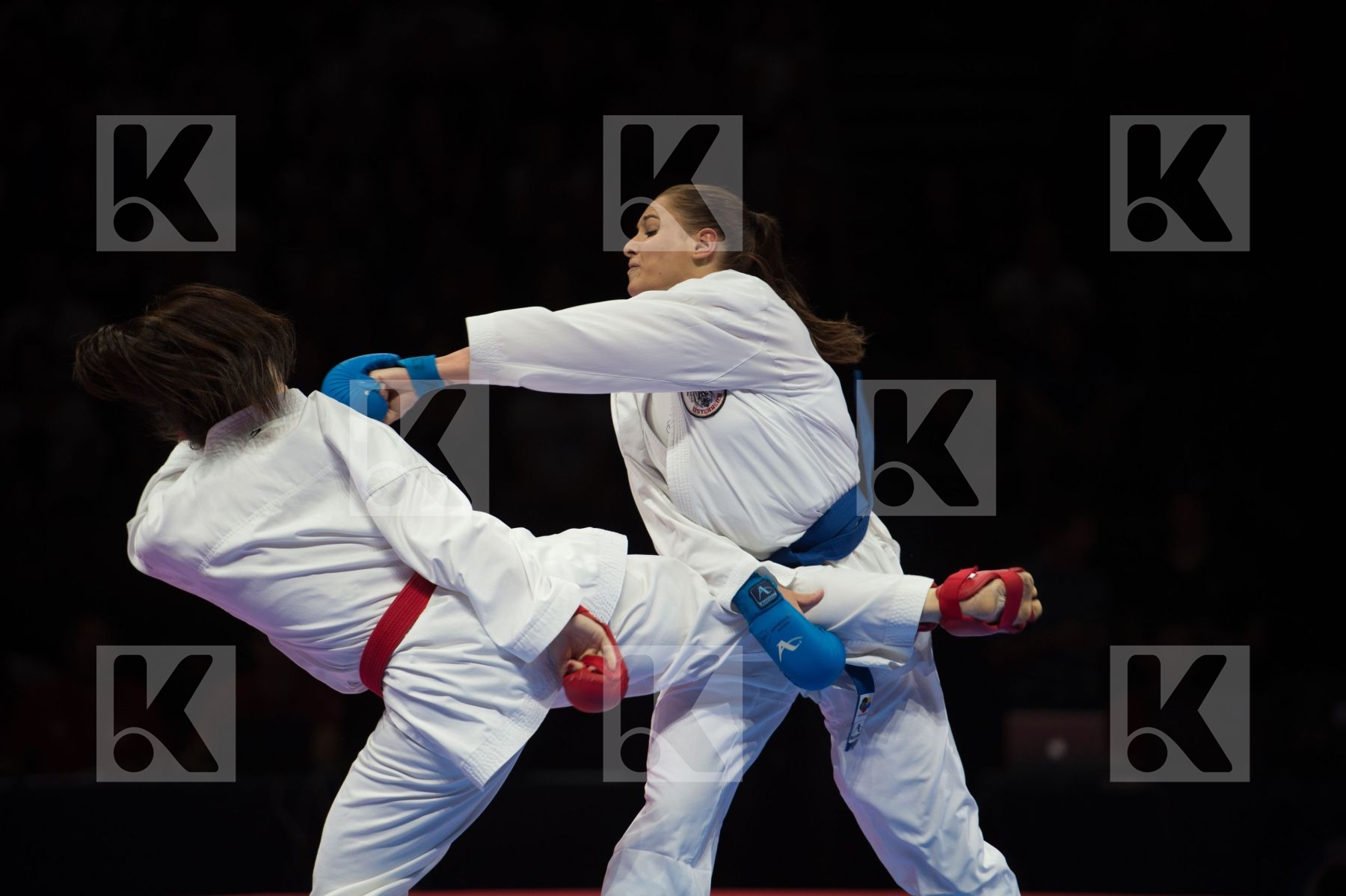 Austria Buchinger Alisa Female Kumite -68 Kg final Quirici Elena