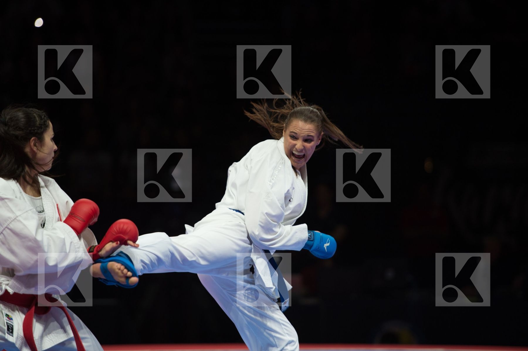 Austria Buchinger Alisa Female Kumite -68 Kg final Quirici Elena
