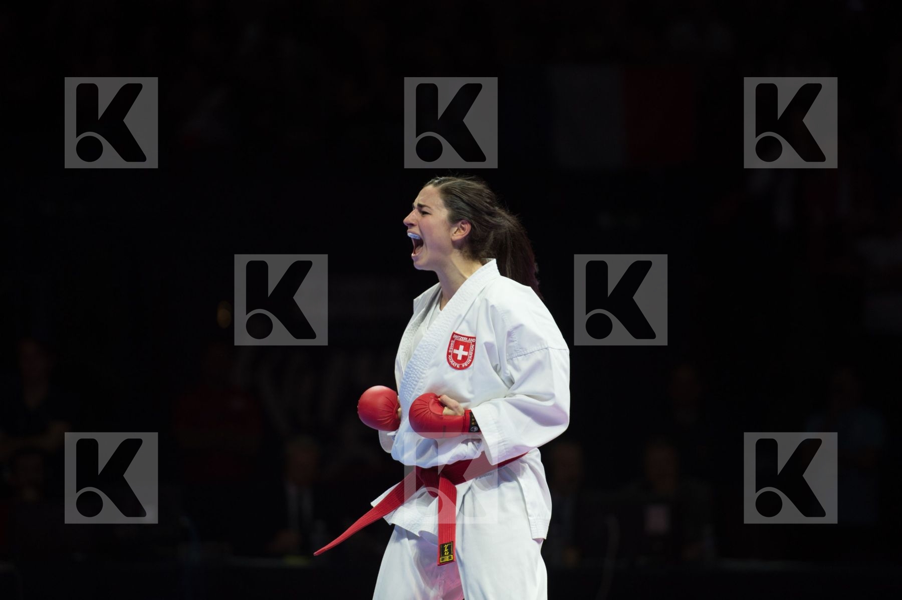 Austria Buchinger Alisa Female Kumite -68 Kg final Quirici Elena