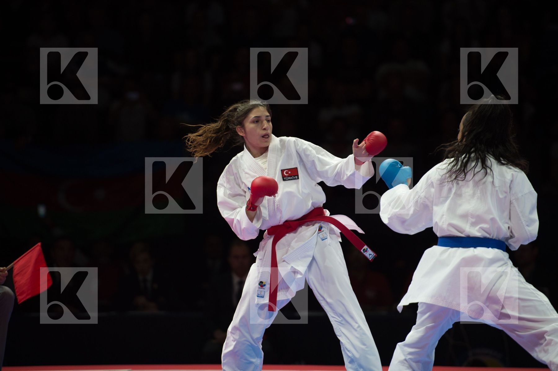 -61 Kg Coban Merve Female final france Ignace Lucie kumite Turke