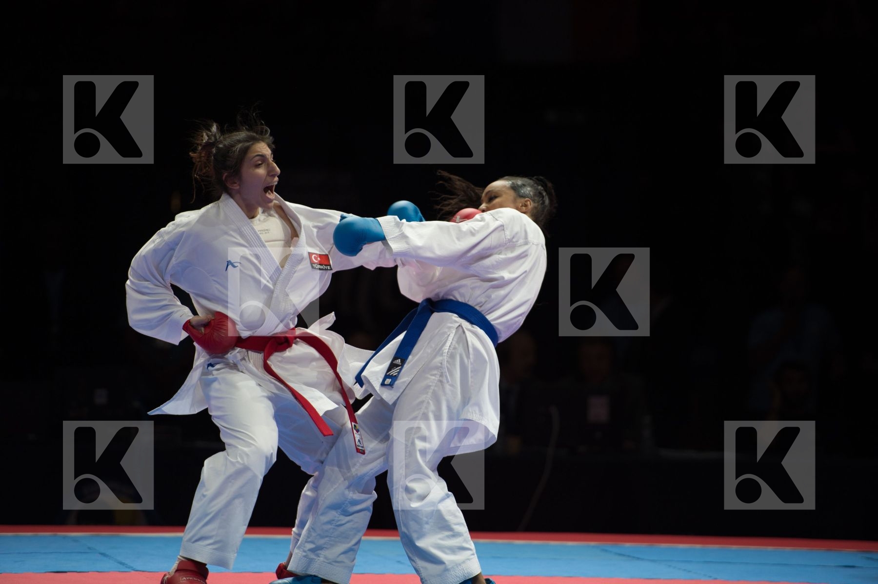 -61 Kg Coban Merve Female final france Ignace Lucie kumite Turke