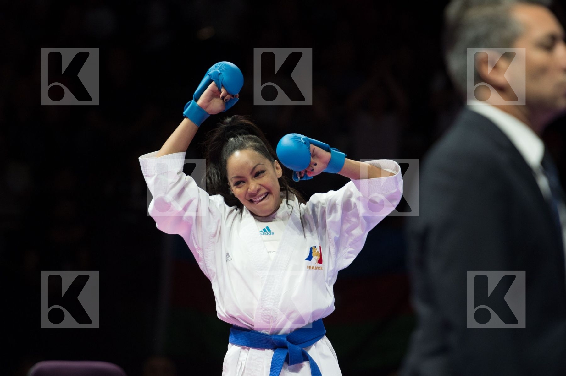 -61 Kg Coban Merve Female final france Ignace Lucie kumite Turke