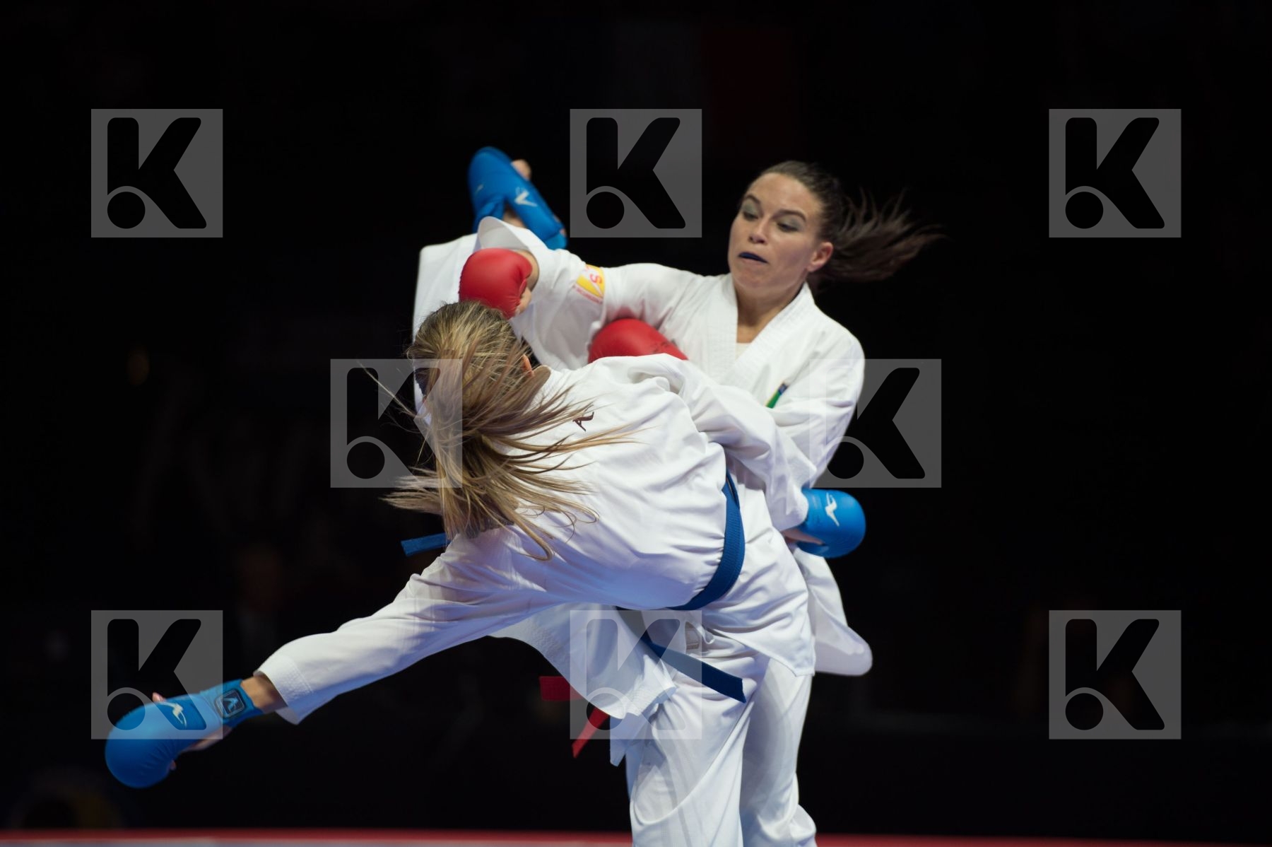 -55 Kg Cardin Sara Female final italy kumite Terliuga Anzhelika
