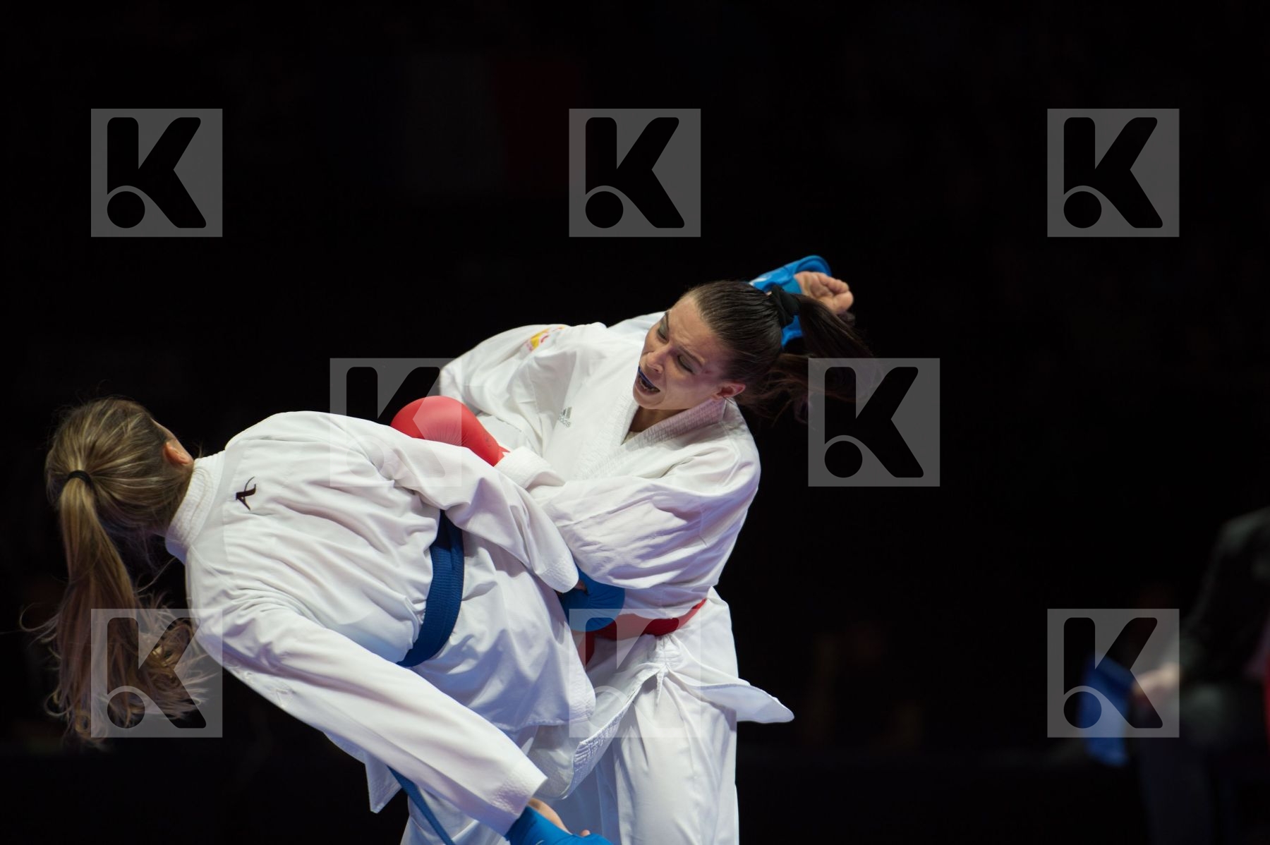 -55 Kg Cardin Sara Female final italy kumite Terliuga Anzhelika