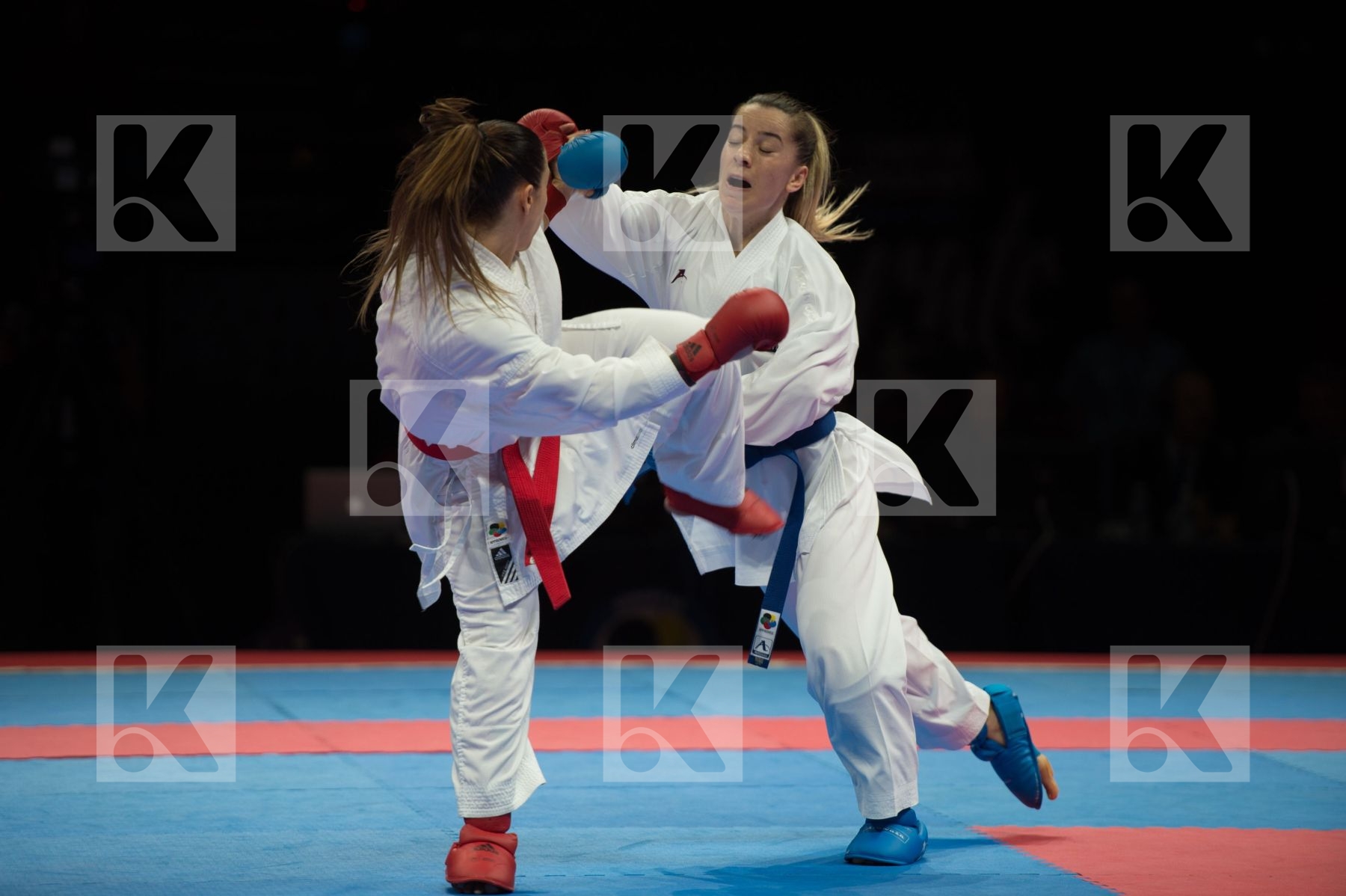 -50 Kg Female final france kumite Ozcelik Serap Recchia Alexandr