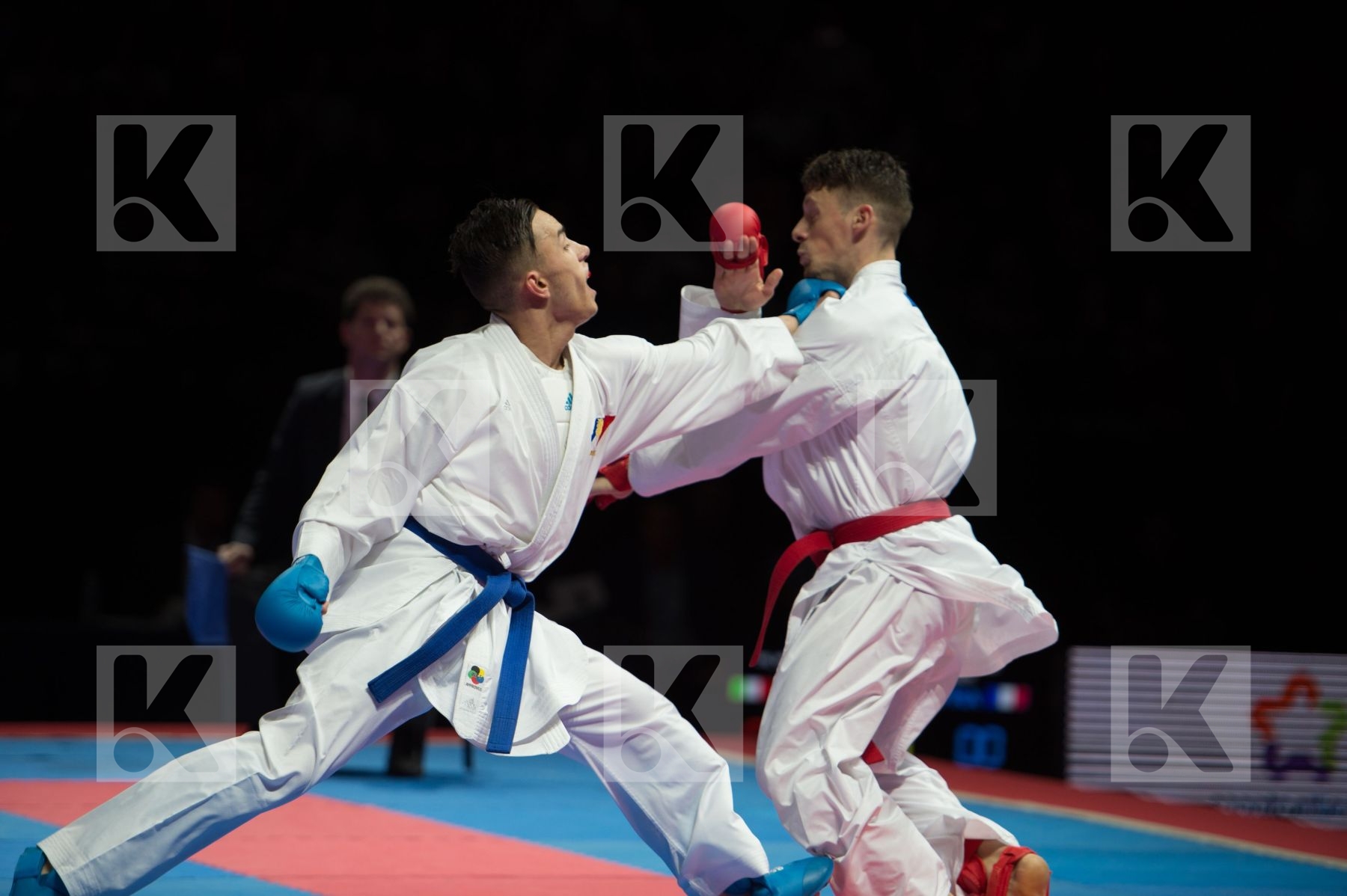-67 Kg dacosta steven de vivo gianluca final france italy kumite