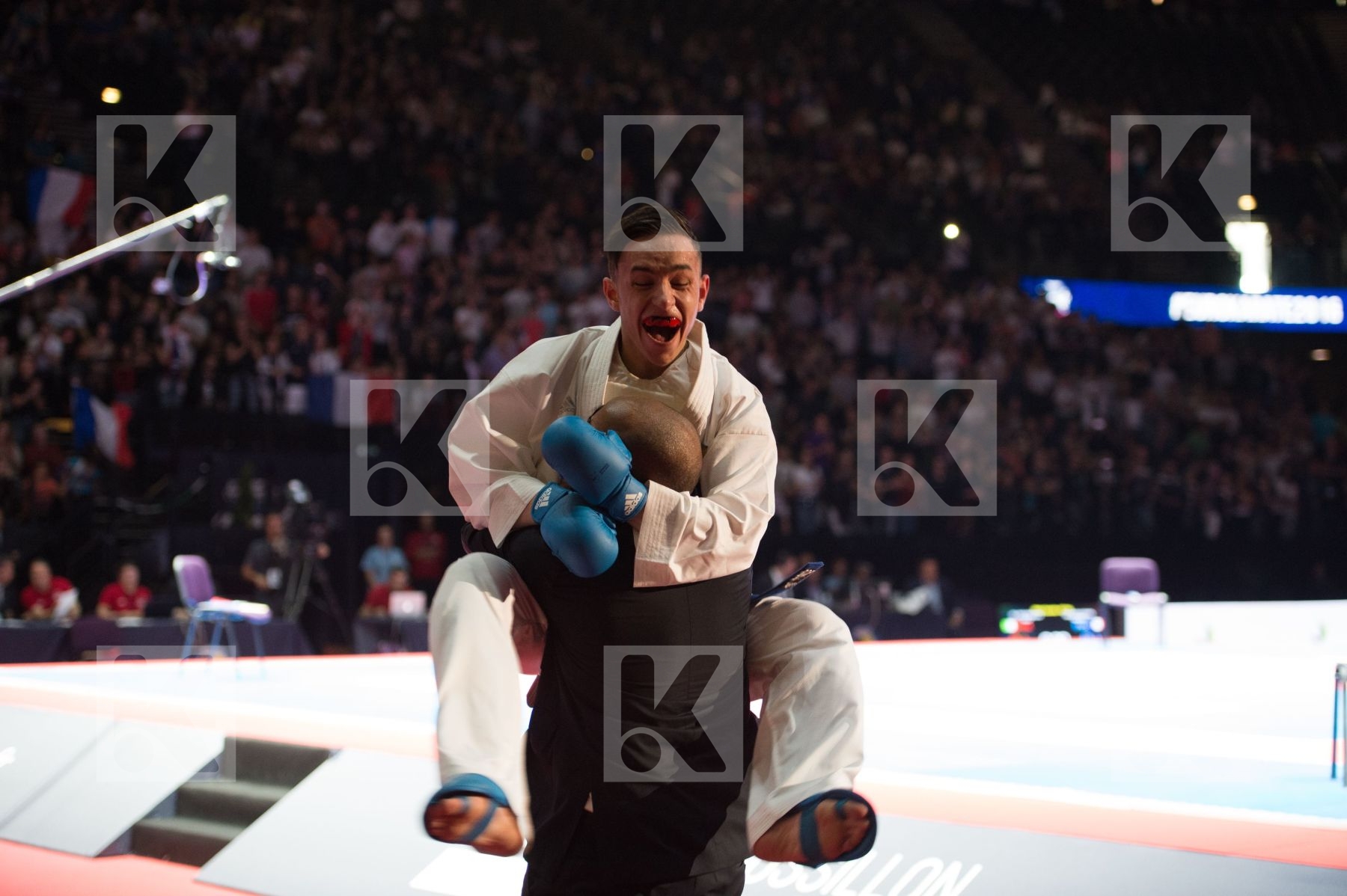 -67 Kg dacosta steven de vivo gianluca final france italy kumite