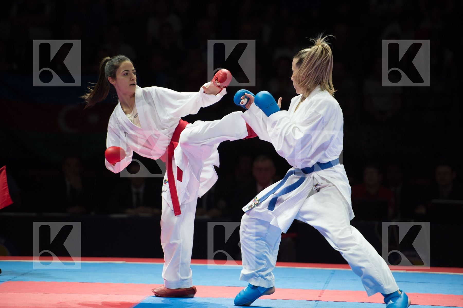 Azerbaijan Croatia Female final kumite team