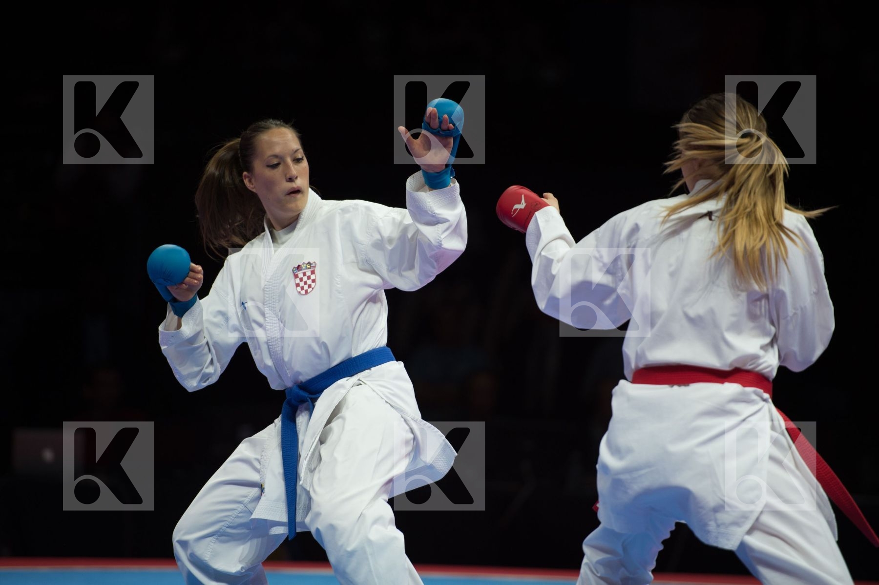Azerbaijan Croatia Female final kumite team