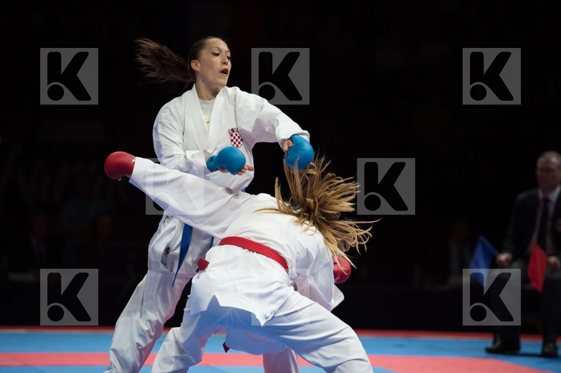 Azerbaijan Croatia Female final kumite team