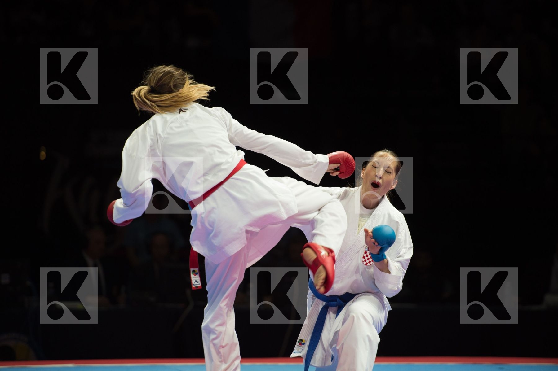 Azerbaijan Croatia Female final kumite team