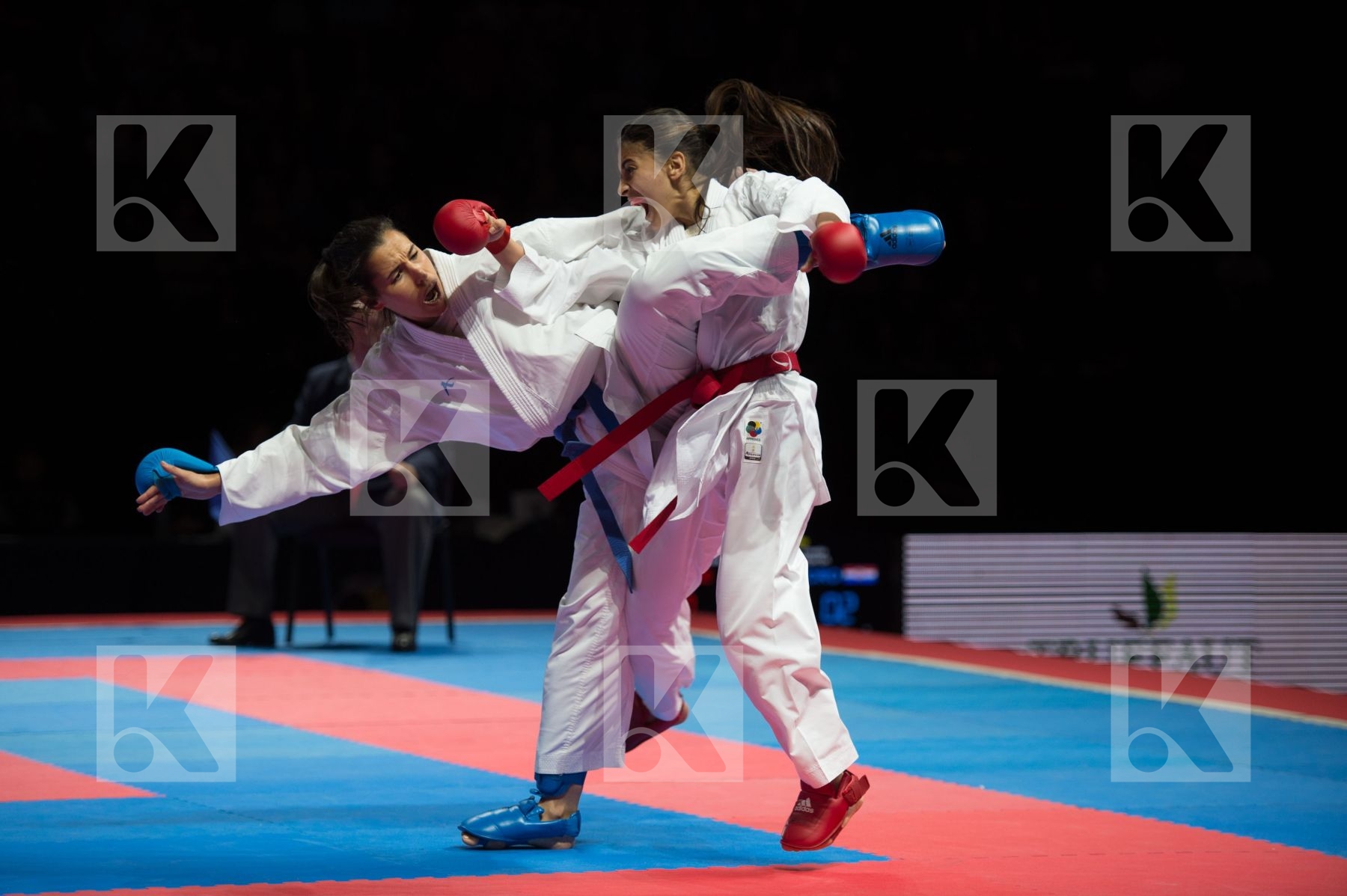 Azerbaijan Croatia Female final kumite team