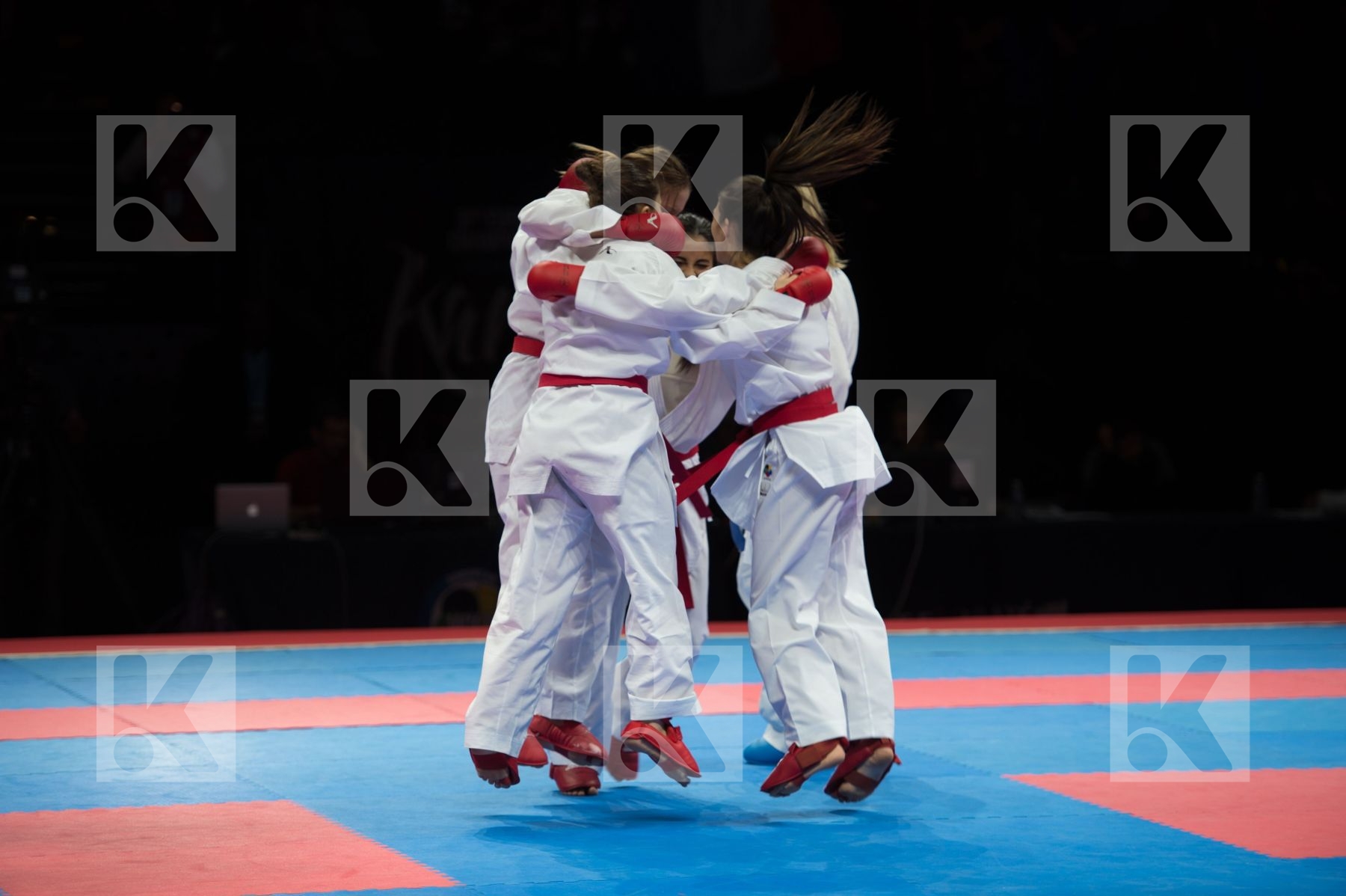 Azerbaijan Croatia Female final kumite team