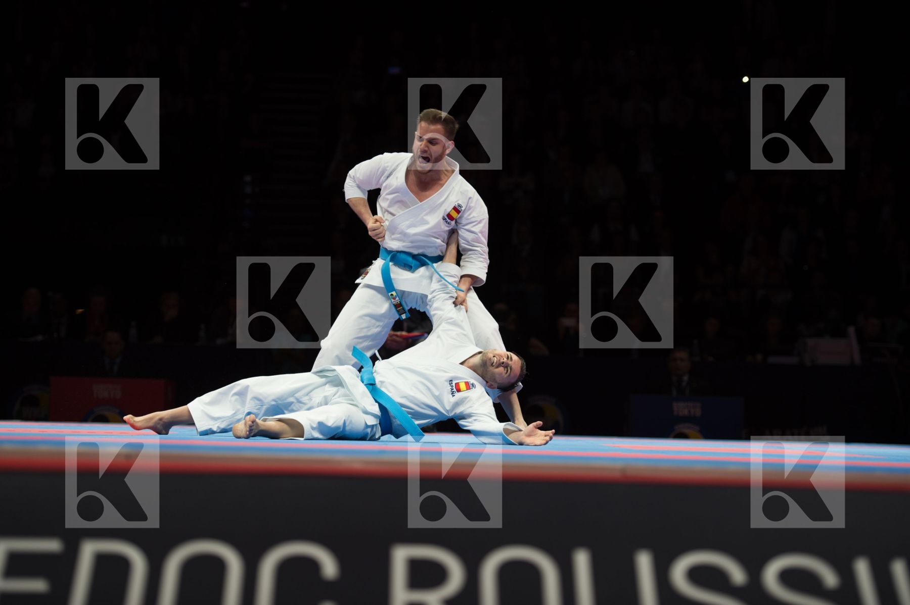 Categorymale team kataIsFinalnoName1franceName2spainCountry1fran