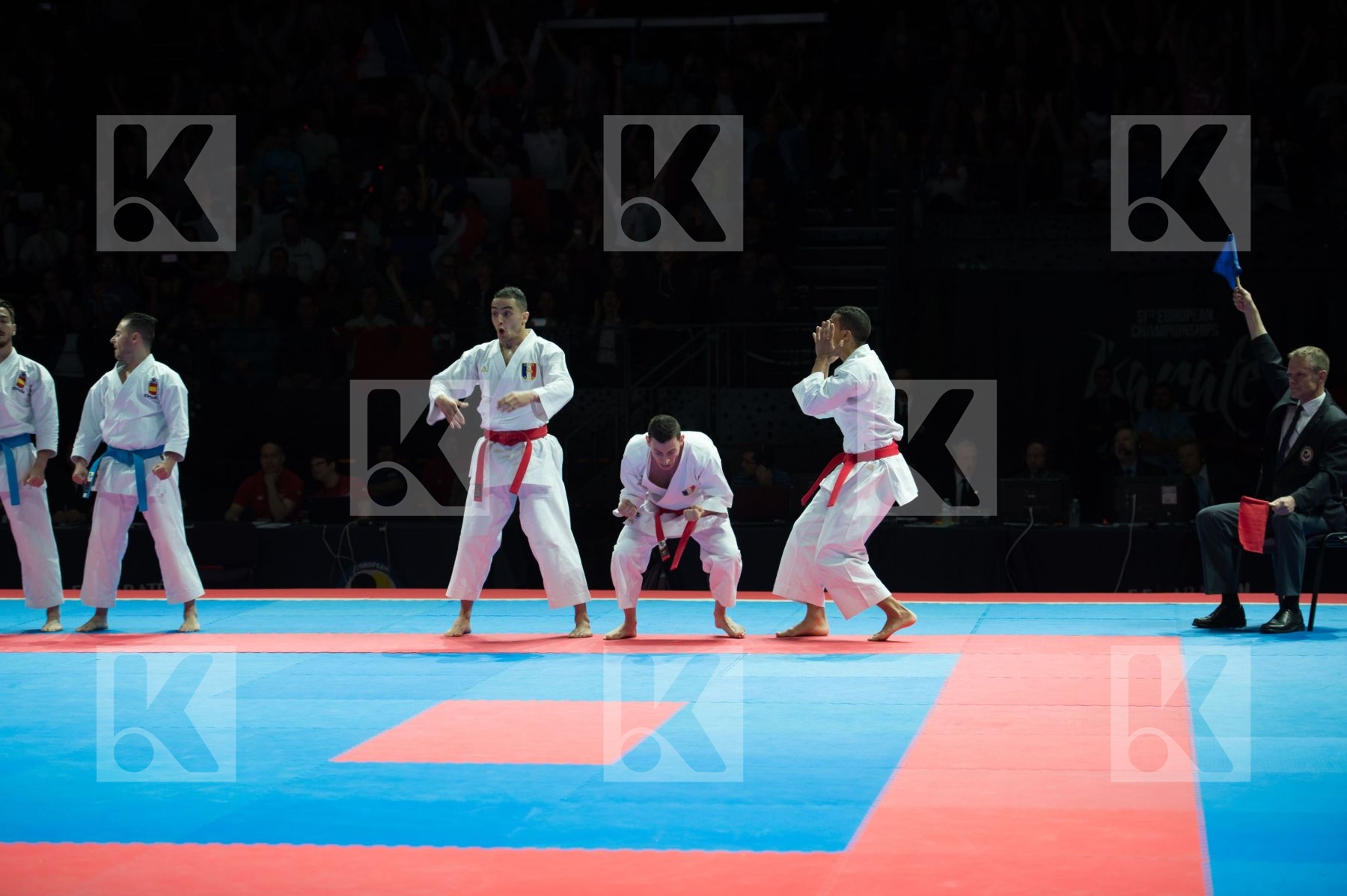 Categorymale team kataIsFinalnoName1franceName2spainCountry1fran