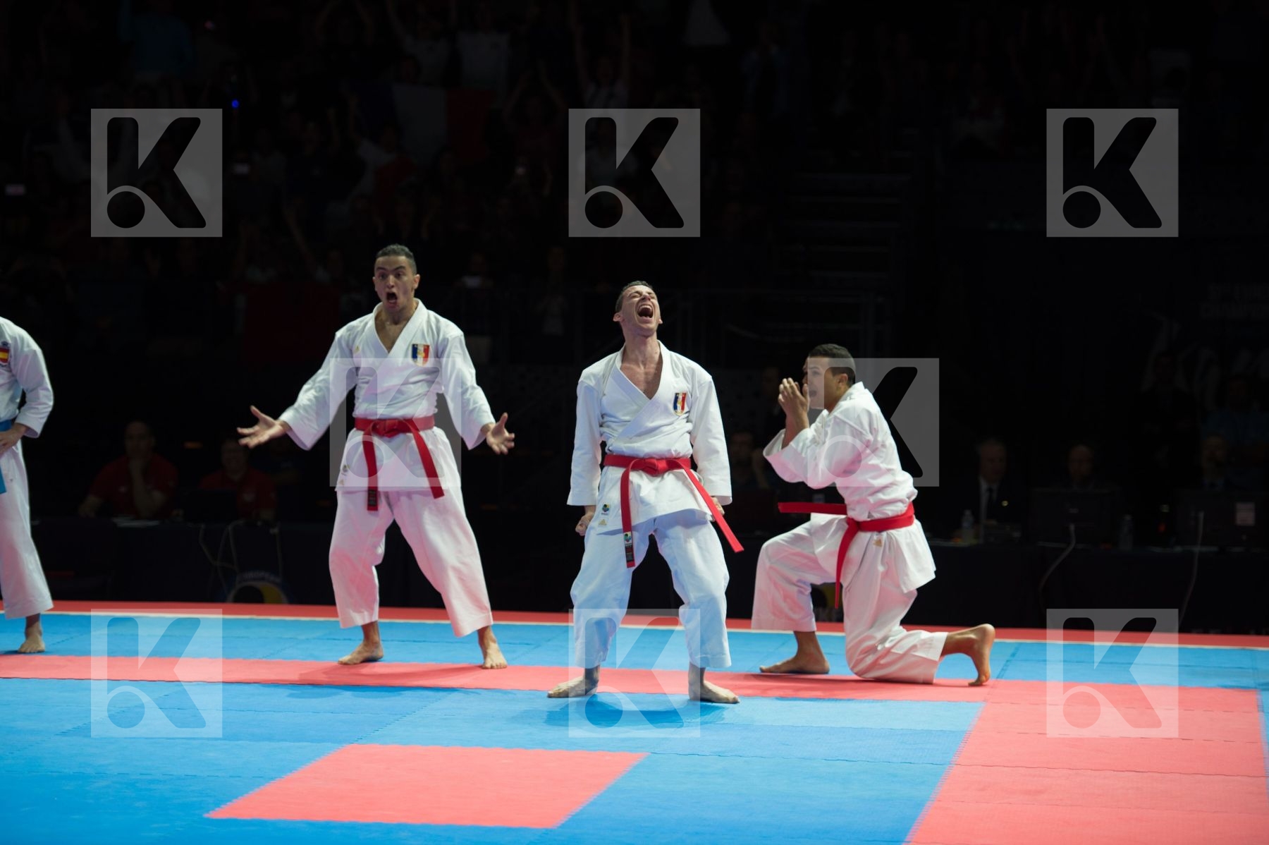 Categorymale team kataIsFinalnoName1franceName2spainCountry1fran